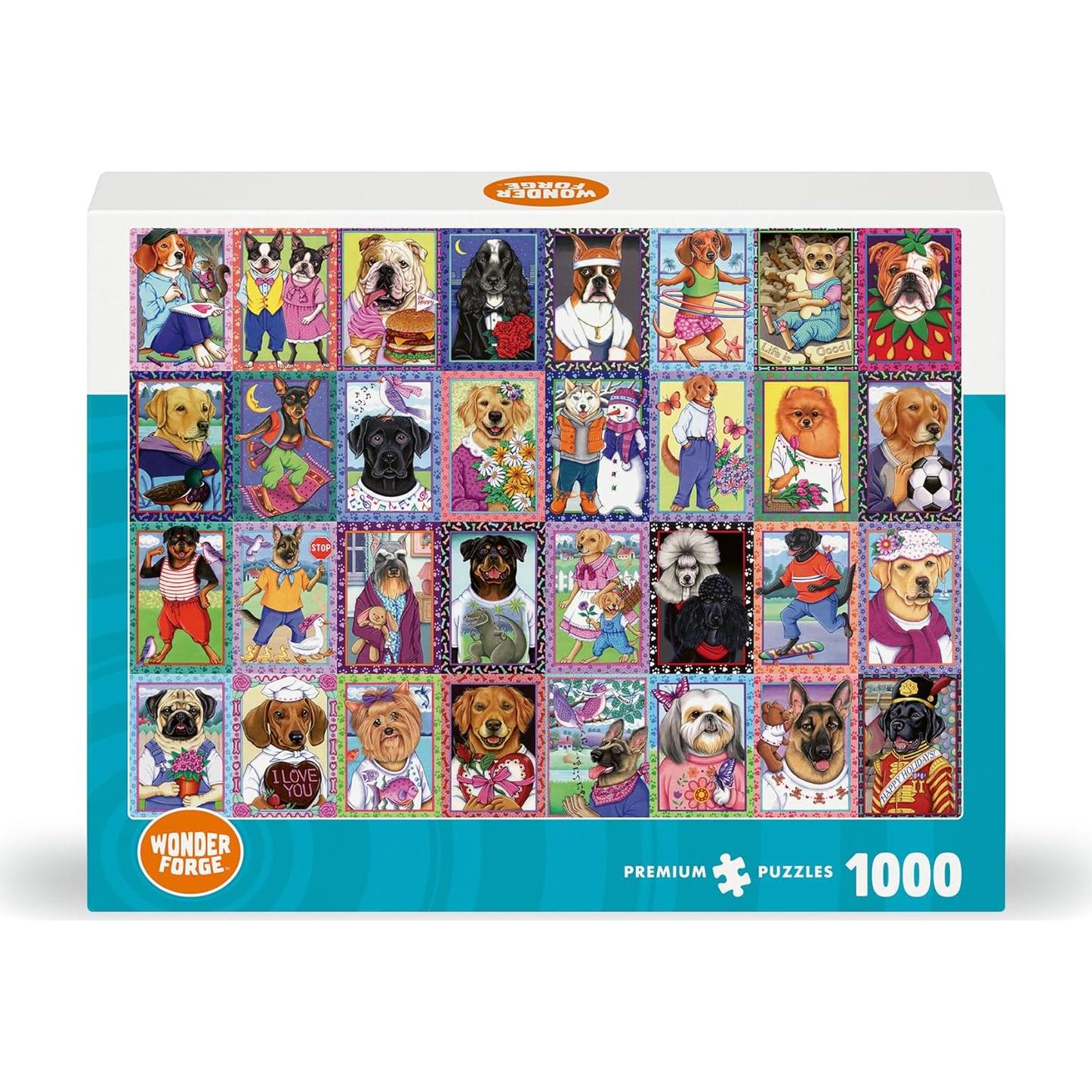 Rompecabezas 1000 Piezas Dandy Dogs Wonder Forge | 70x50 cm