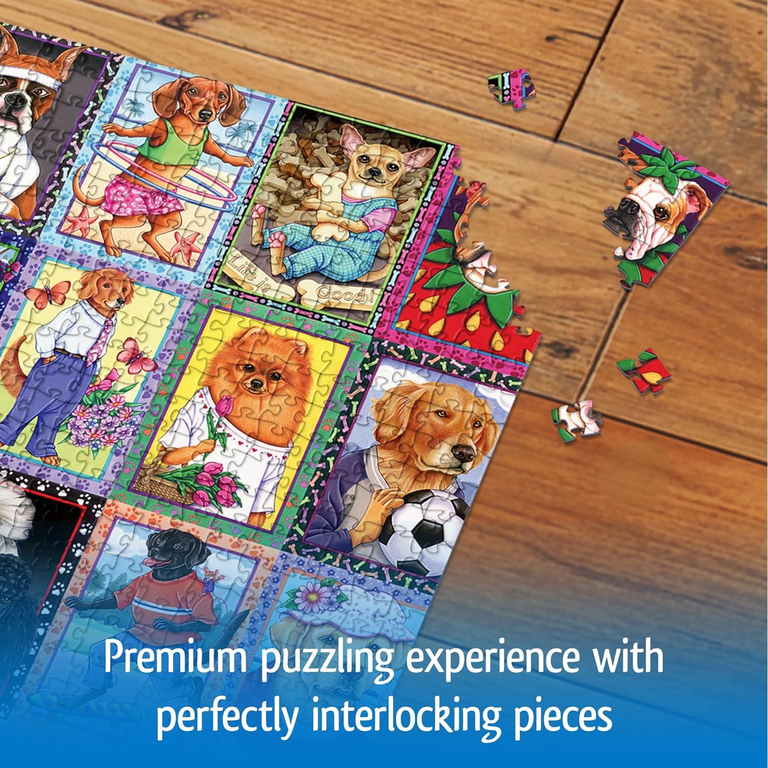 Rompecabezas 1000 Piezas Dandy Dogs Wonder Forge | 70x50 cm