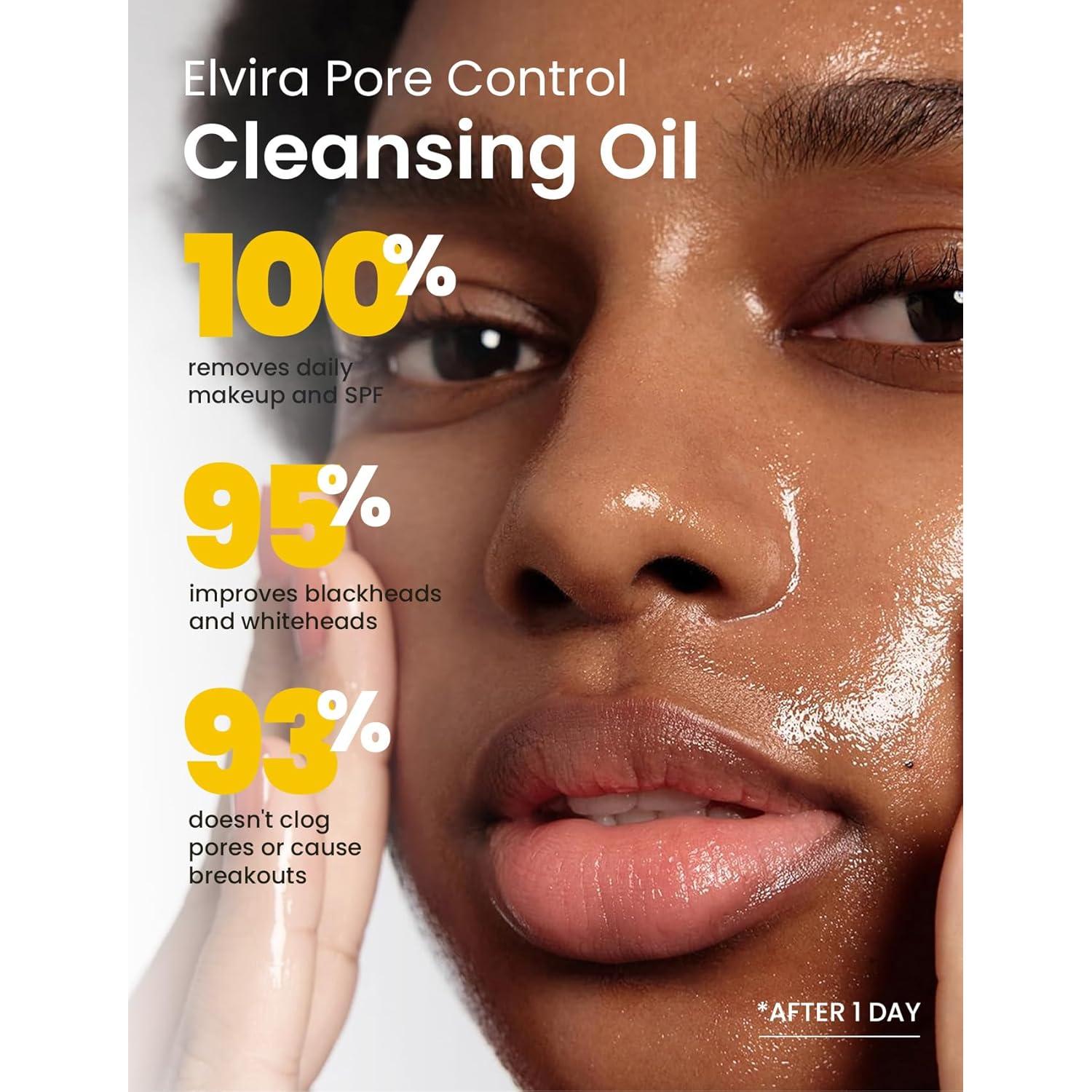 Aceite Limpiador Facial Elvira Pore Control 140g - Piel Sensible