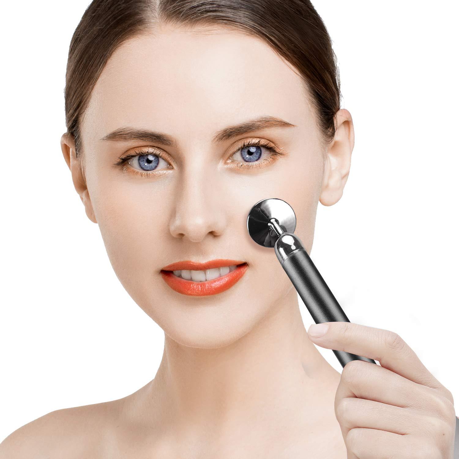 Rodillo Facial Eléctrico 3 en 1 DANGSHAN Negro