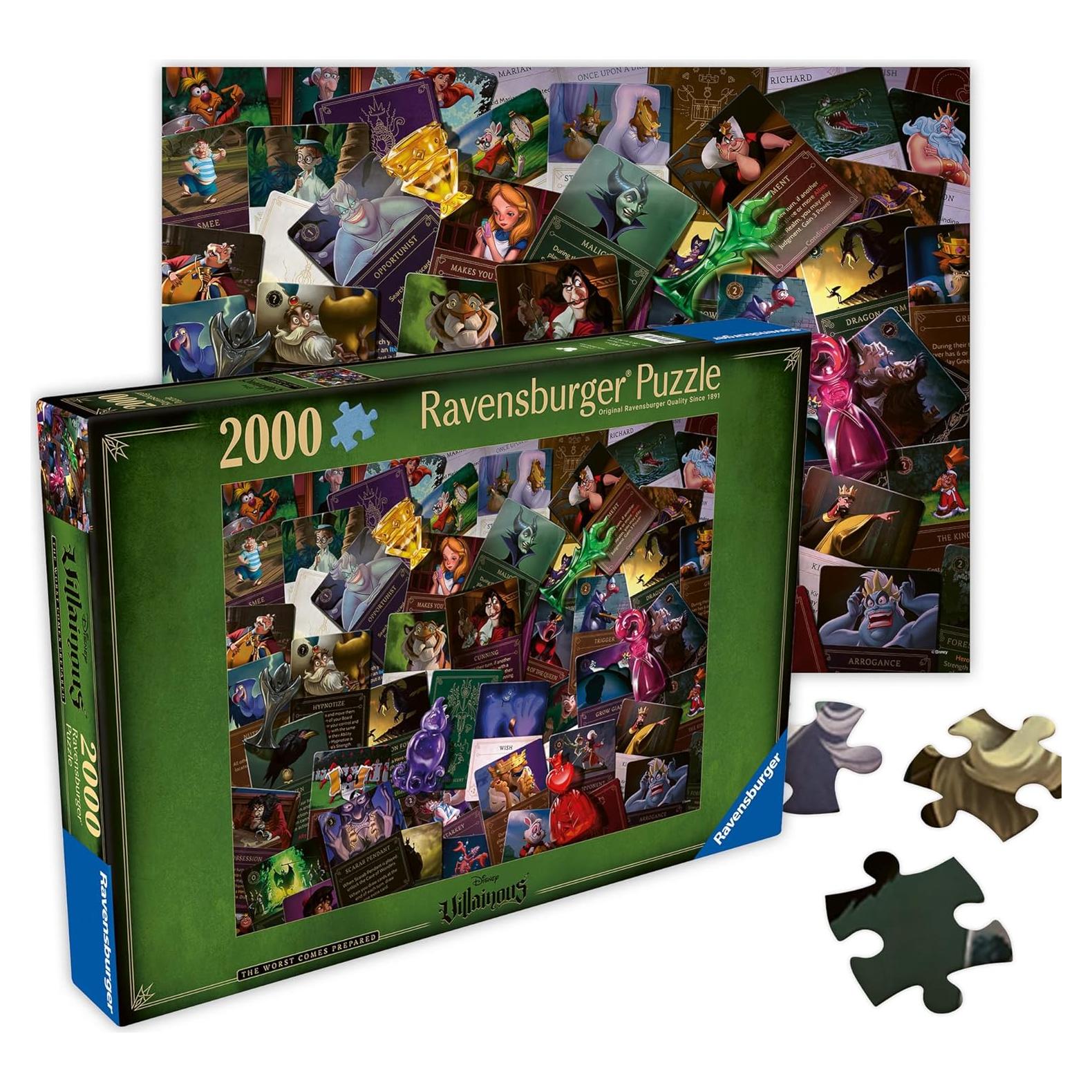 Rompecabezas Ravensburger Disney Villainous 2000 Piezas