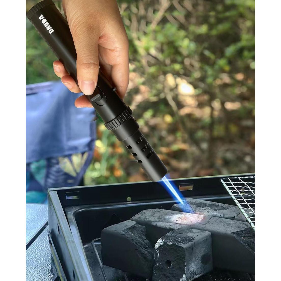 Antorcha de Butano Bruda Recargable Ajustable 1300°C