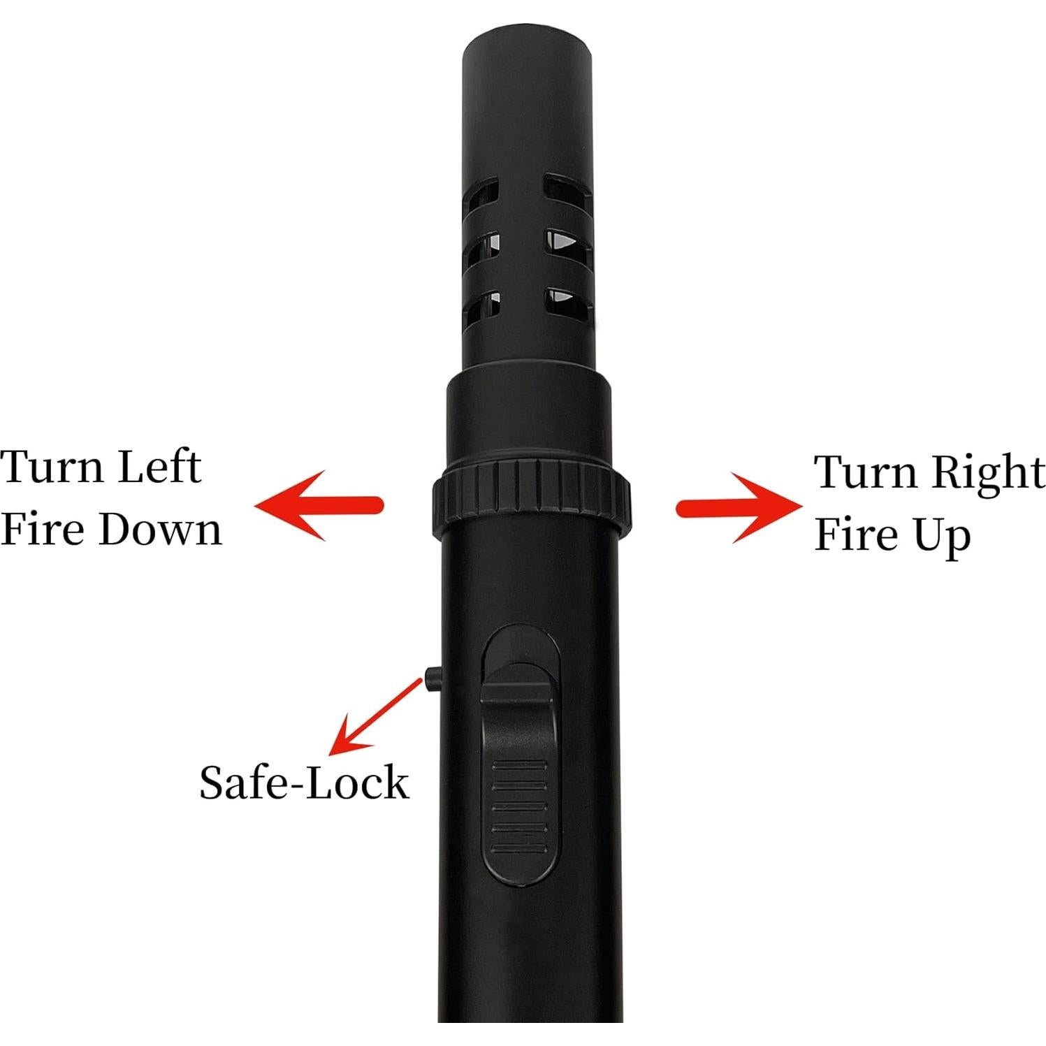Antorcha de Butano Bruda Recargable Ajustable 1300°C