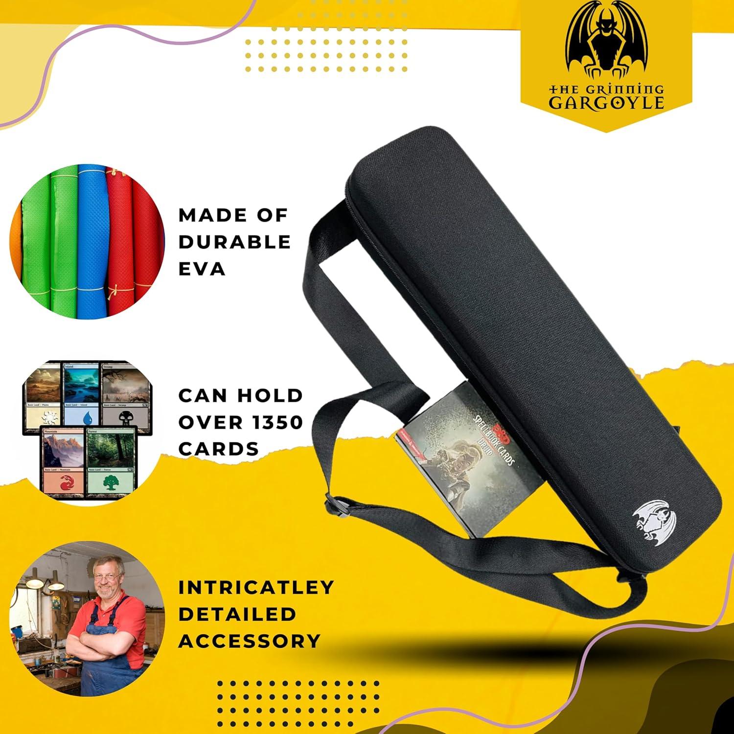 Funda de Transporte para Cartas TCG Grinning Gargoyle - Negro