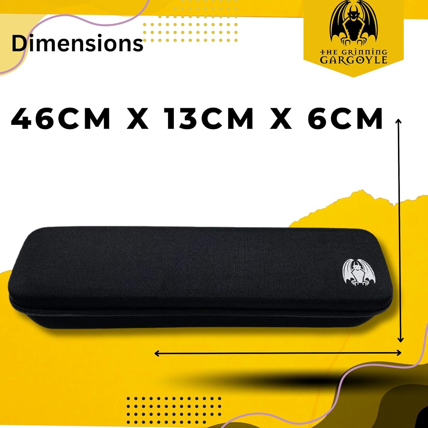 Funda de Transporte para Cartas TCG Grinning Gargoyle - Negro