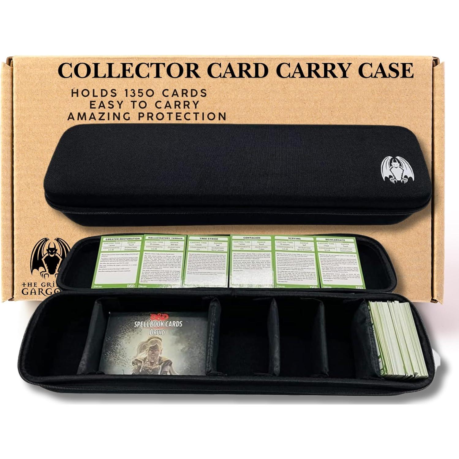 Funda de Transporte para Cartas TCG Grinning Gargoyle - Negro
