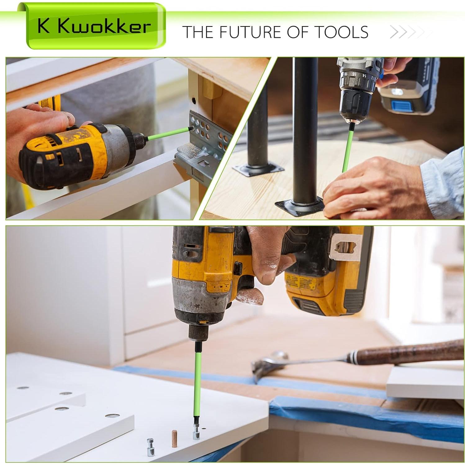 Juego de Brocas Allen TLEEP 10 Pcs Acero S2 100mm Verde