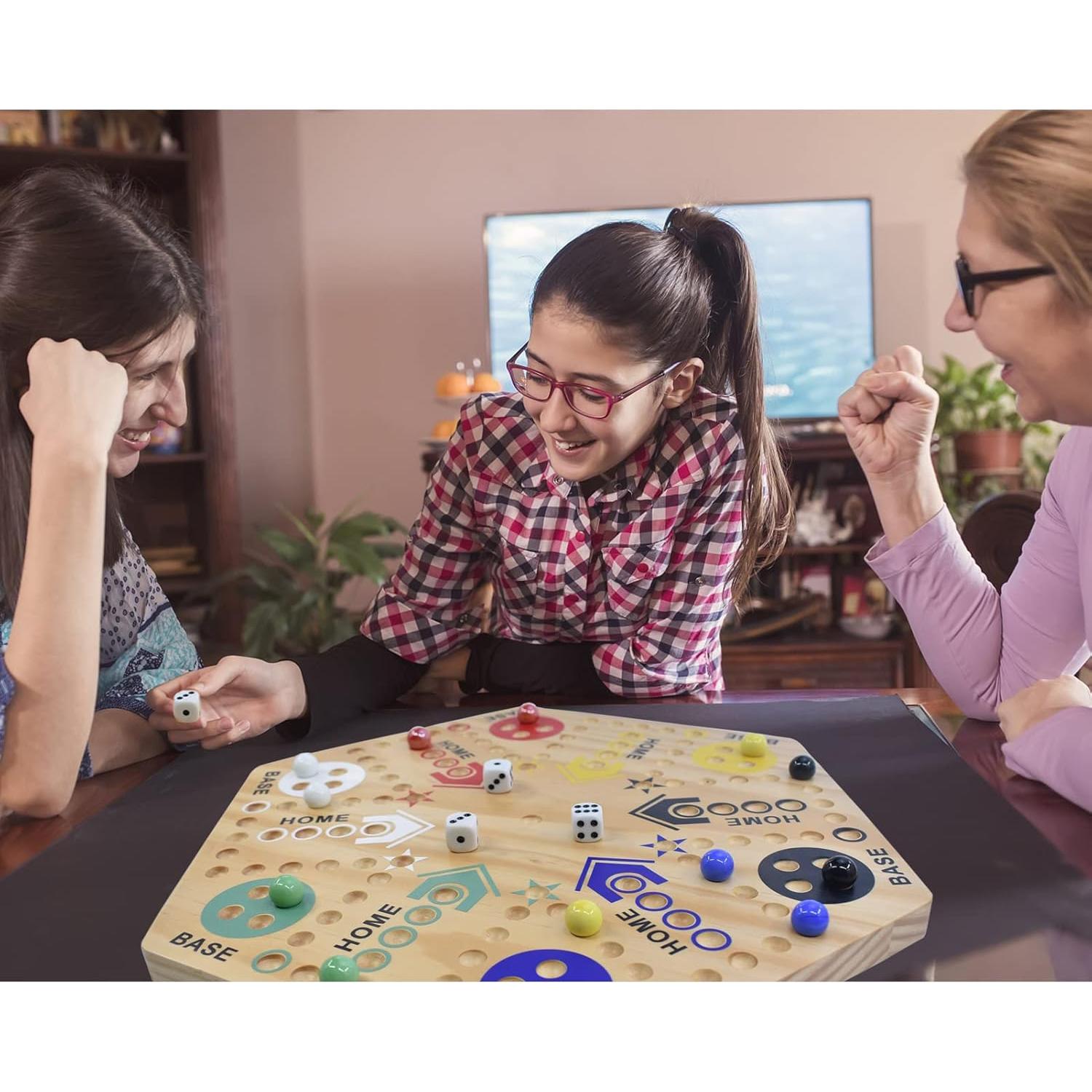 Juego de Mesa Wahoo MUCITAGF 50.8 cm Doble Cara 4-6 Jugadores