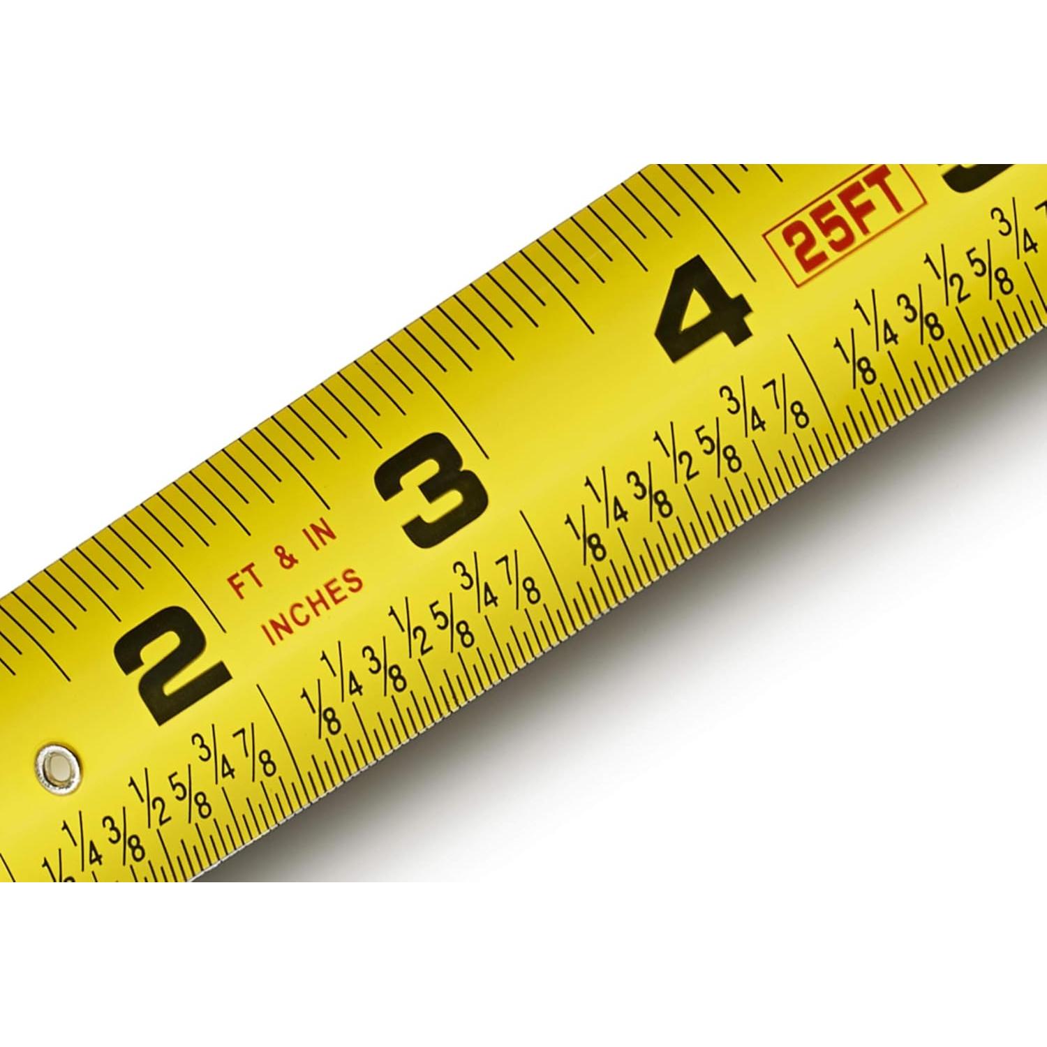 Cinta Métrica Benchmark 25 pies (7.5 m) - Paquete de 3