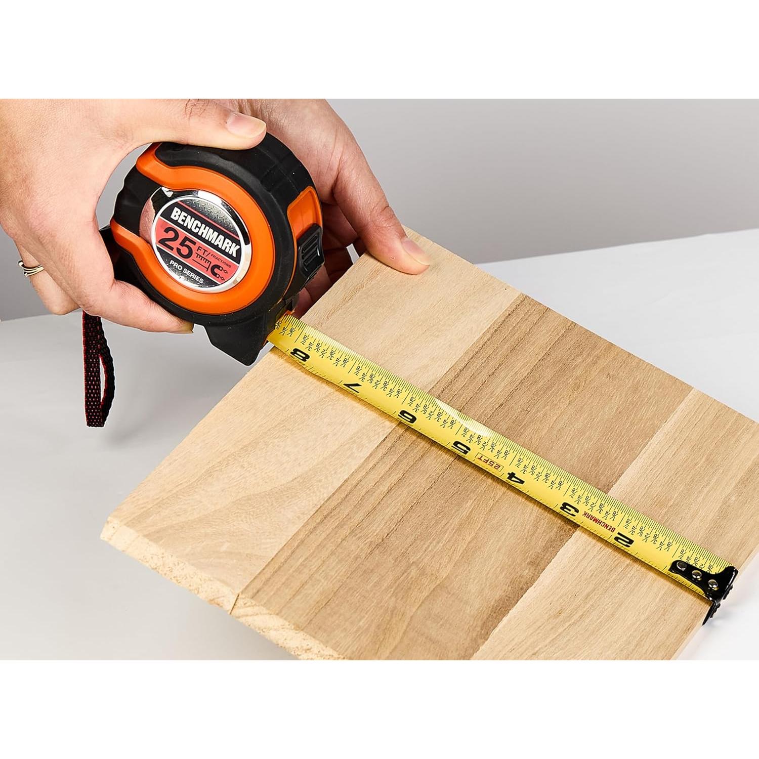 Cinta Métrica Benchmark 25 pies (7.5 m) - Paquete de 3