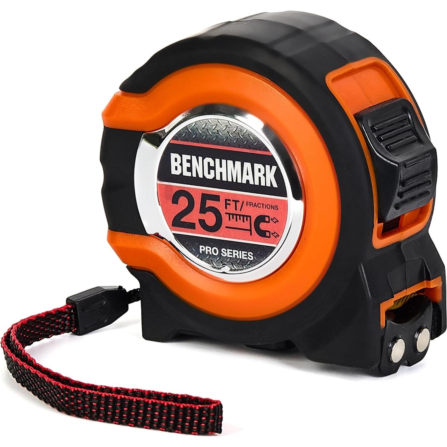 Cinta Métrica Benchmark 25 pies (7.5 m) - Paquete de 3