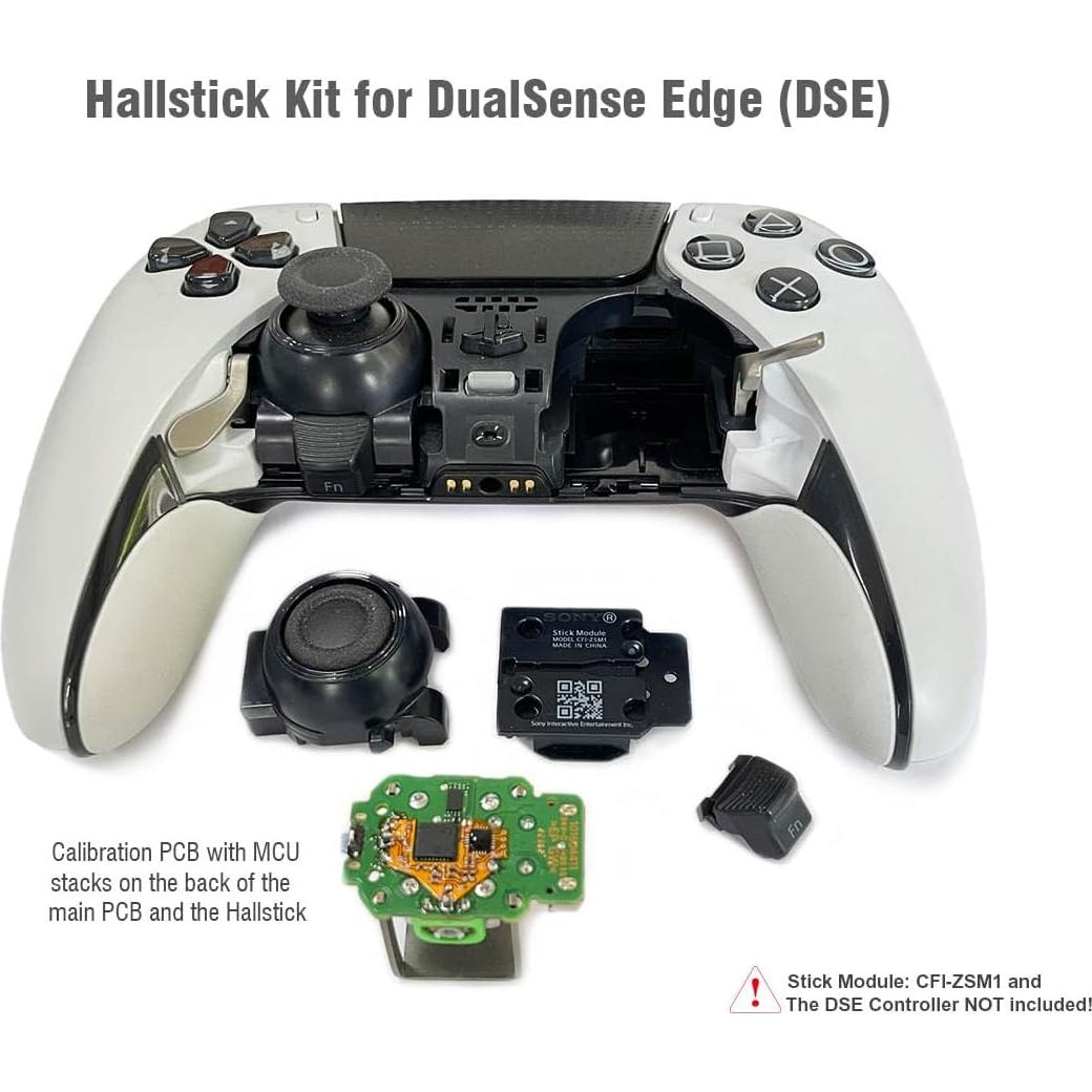 Kit Reemplazo Joystick Hall ElecGear para Controlador PS5 Edge
