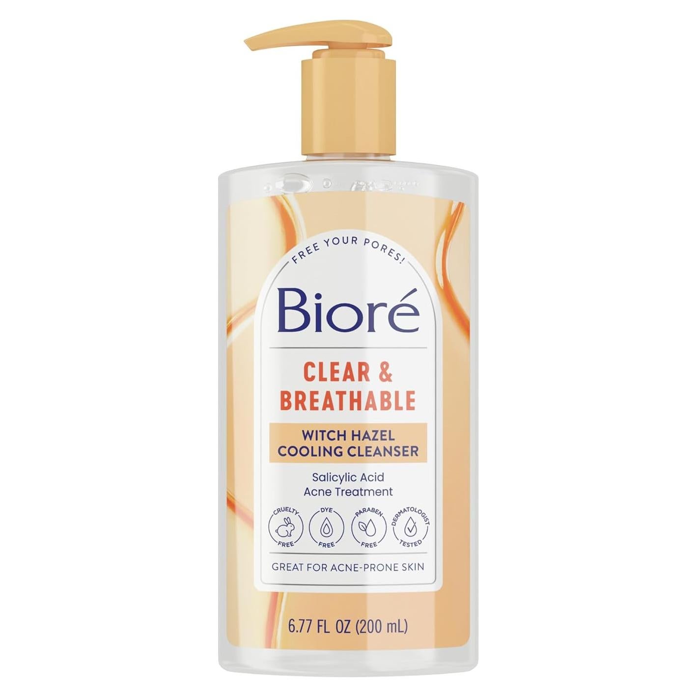 Limpiador Facial Biore con Ácido Salicílico 191 g - Piel Grasa