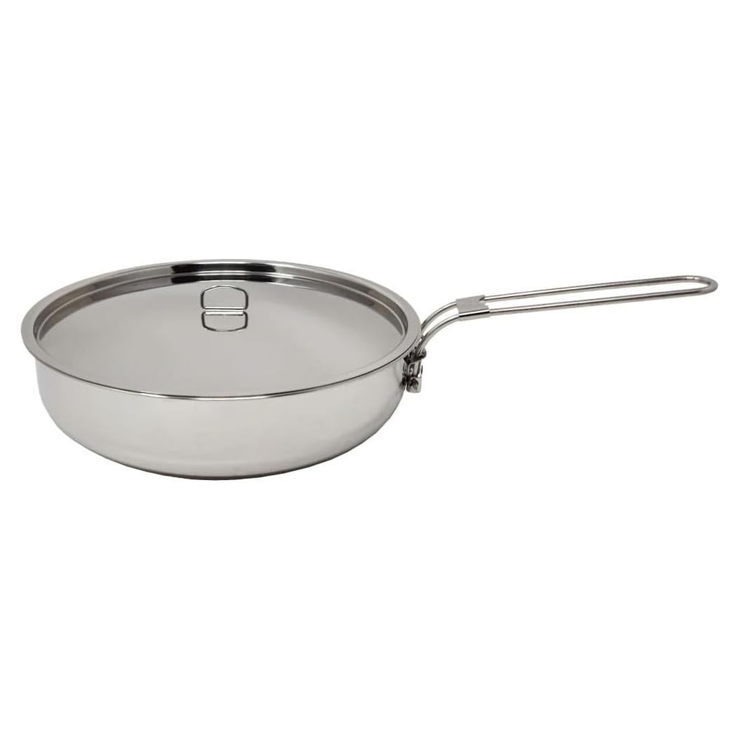 Sartén Plegable La Escuela Pathfinder 20 cm Acero Inoxidable