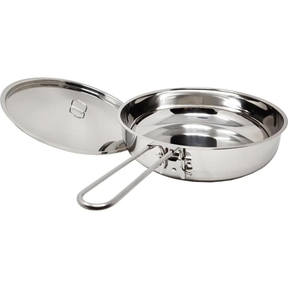 Sartén Plegable La Escuela Pathfinder 20 cm Acero Inoxidable