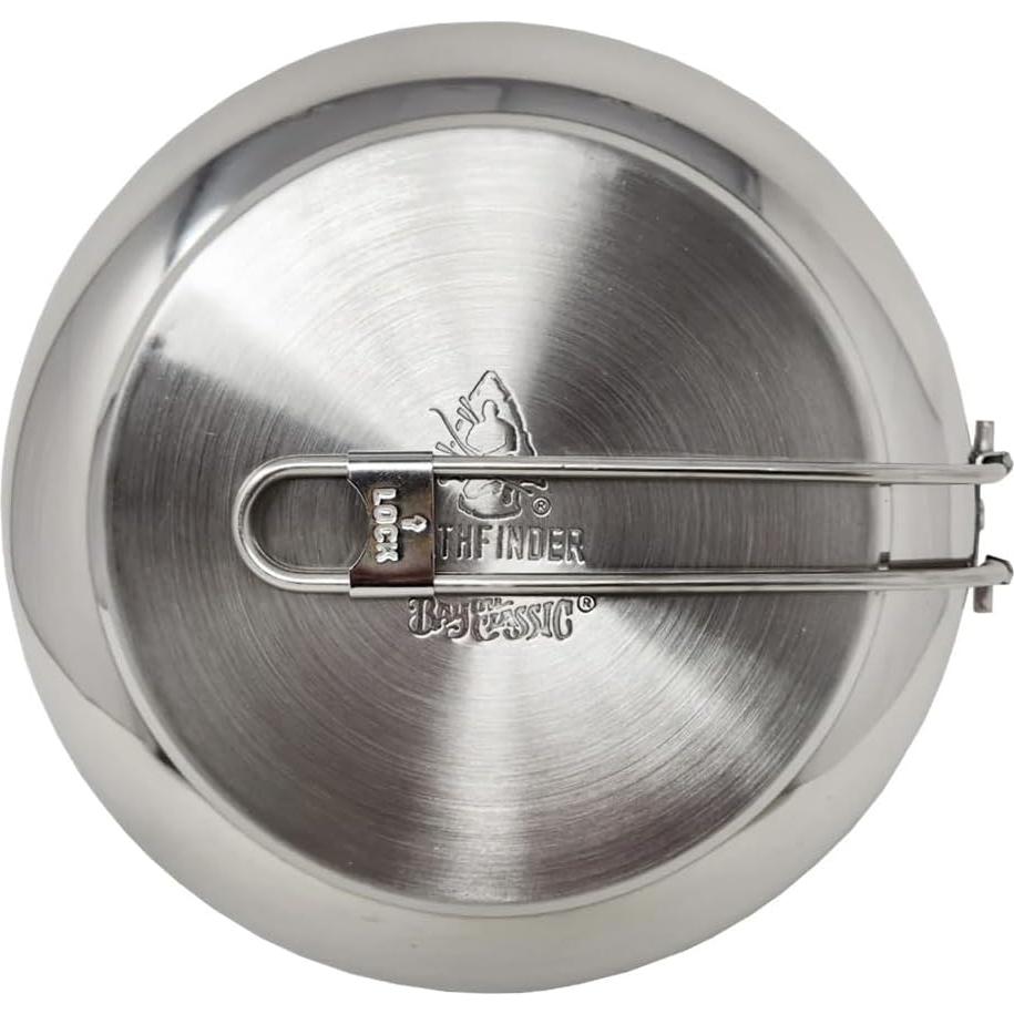 Sartén Plegable La Escuela Pathfinder 20 cm Acero Inoxidable