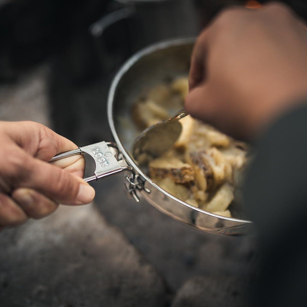 Sartén Plegable La Escuela Pathfinder 20 cm Acero Inoxidable