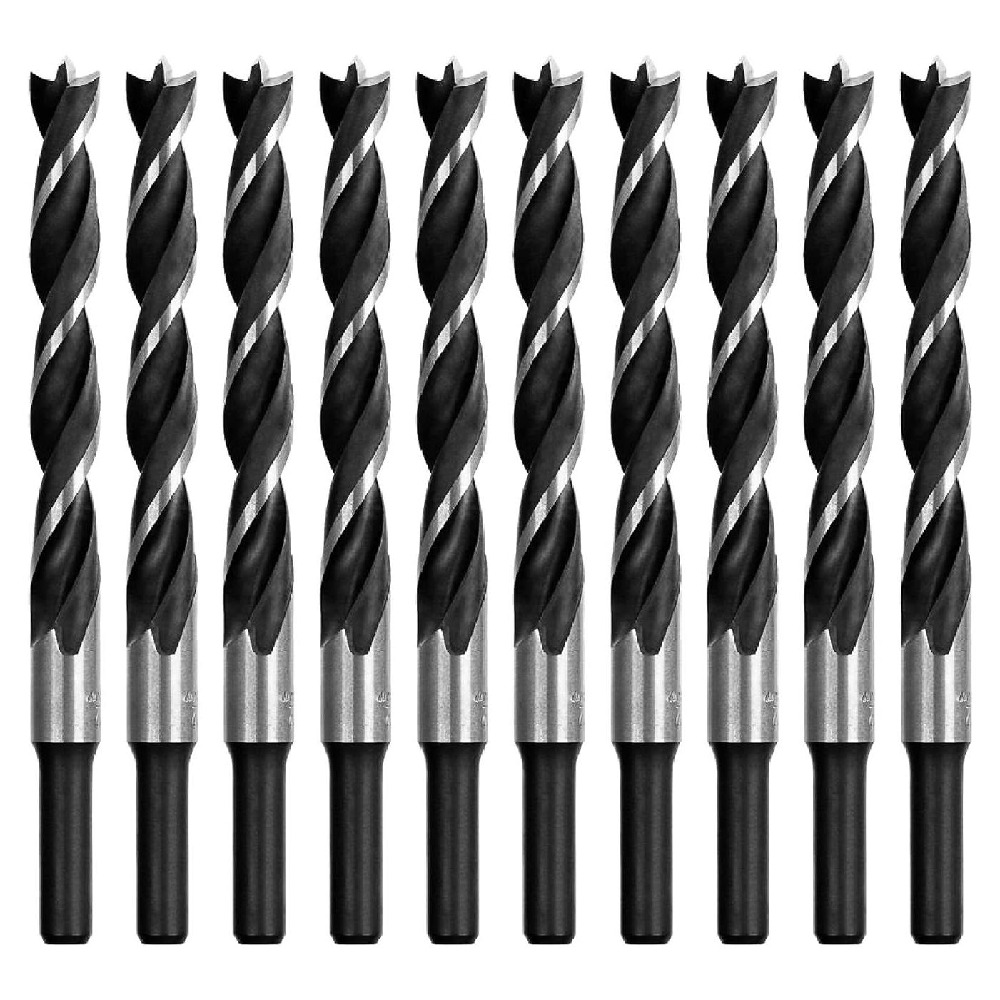 Juego de Brocas de Punta de Madera MAX-CRAFT 10 Pcs 12 mm