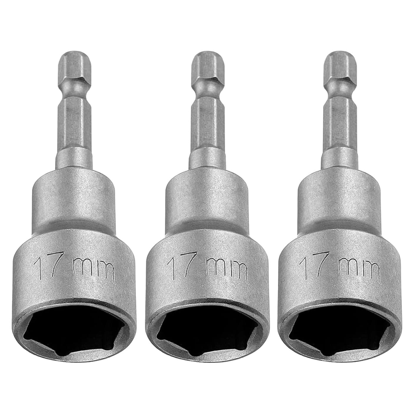 Juego de 3 Piezas Punta de Taladro Magnética 17mm SeonFook