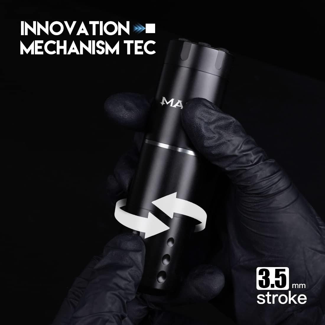 Kit de Tatuaje Inalámbrico Mast A1 - 20 Agujas y Tinta