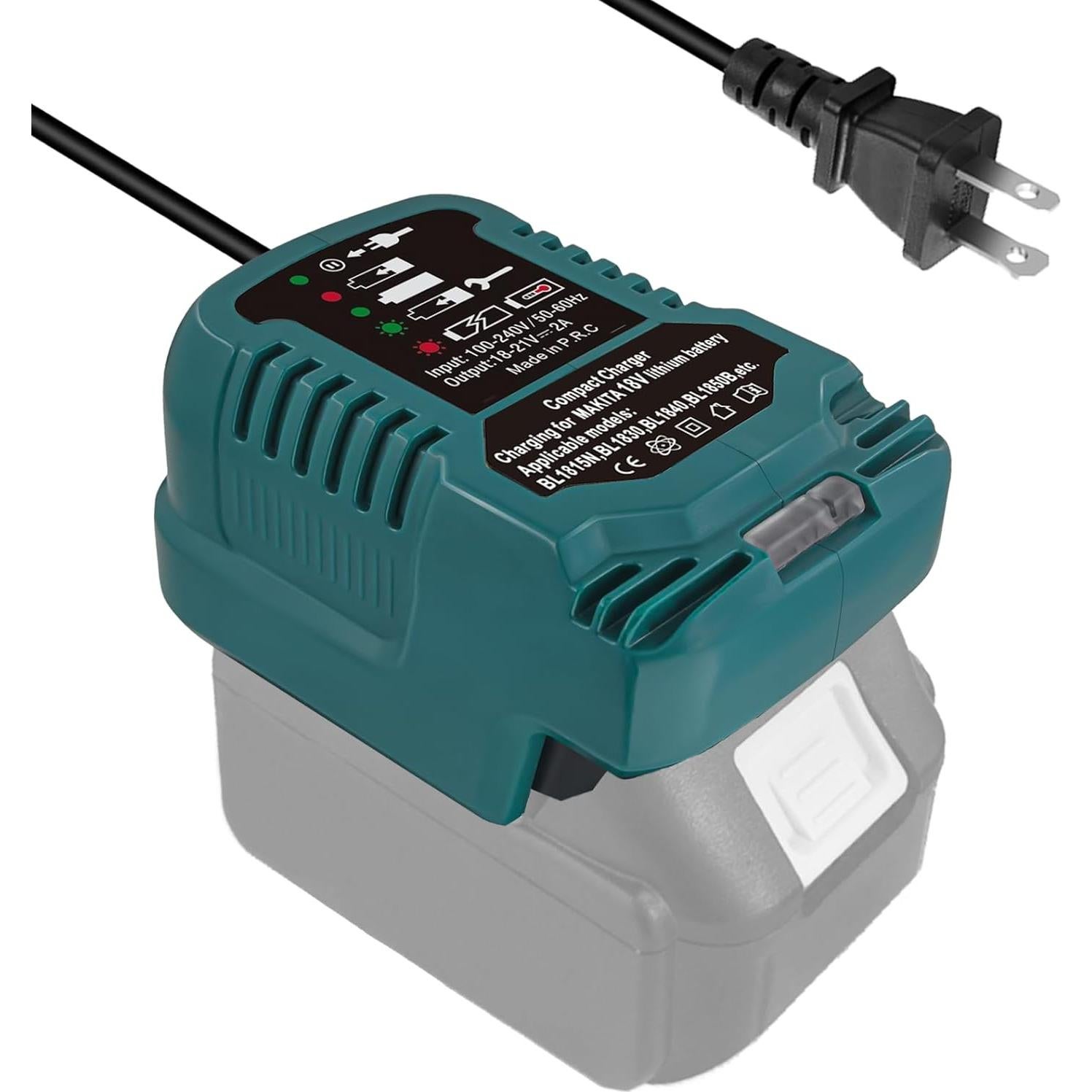 Cargador de Batería Litio Makita 18V HXTMOJU Mini Compacto