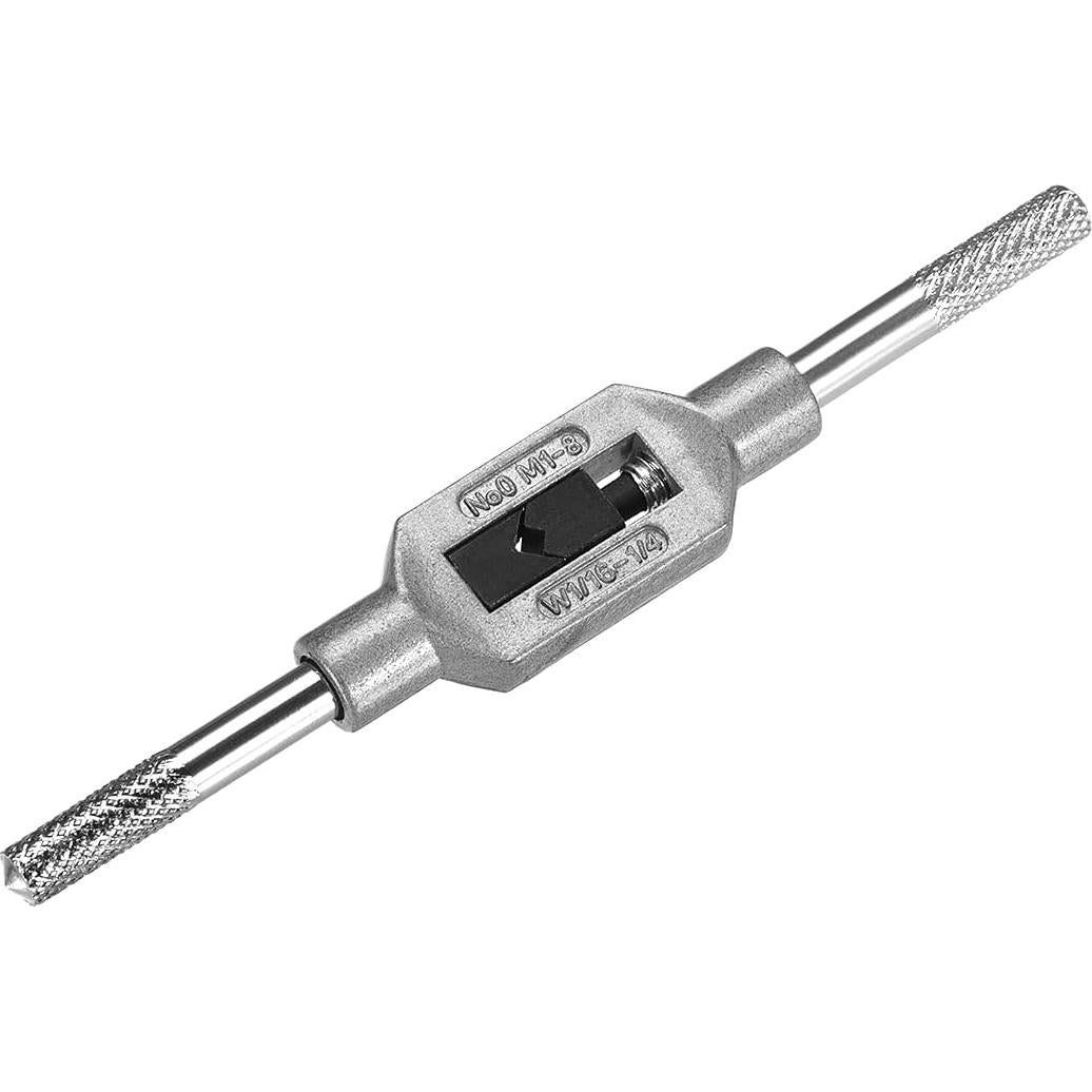 Llave de Grifo Ajustable uxcell M1-M8 Niquelado 127mm