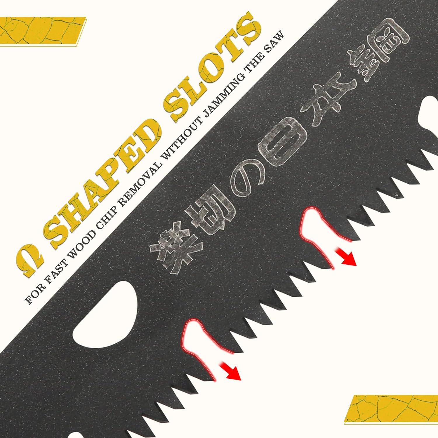 Sierra Plegable Rakukiri 22.86 cm para Camping y Jardín