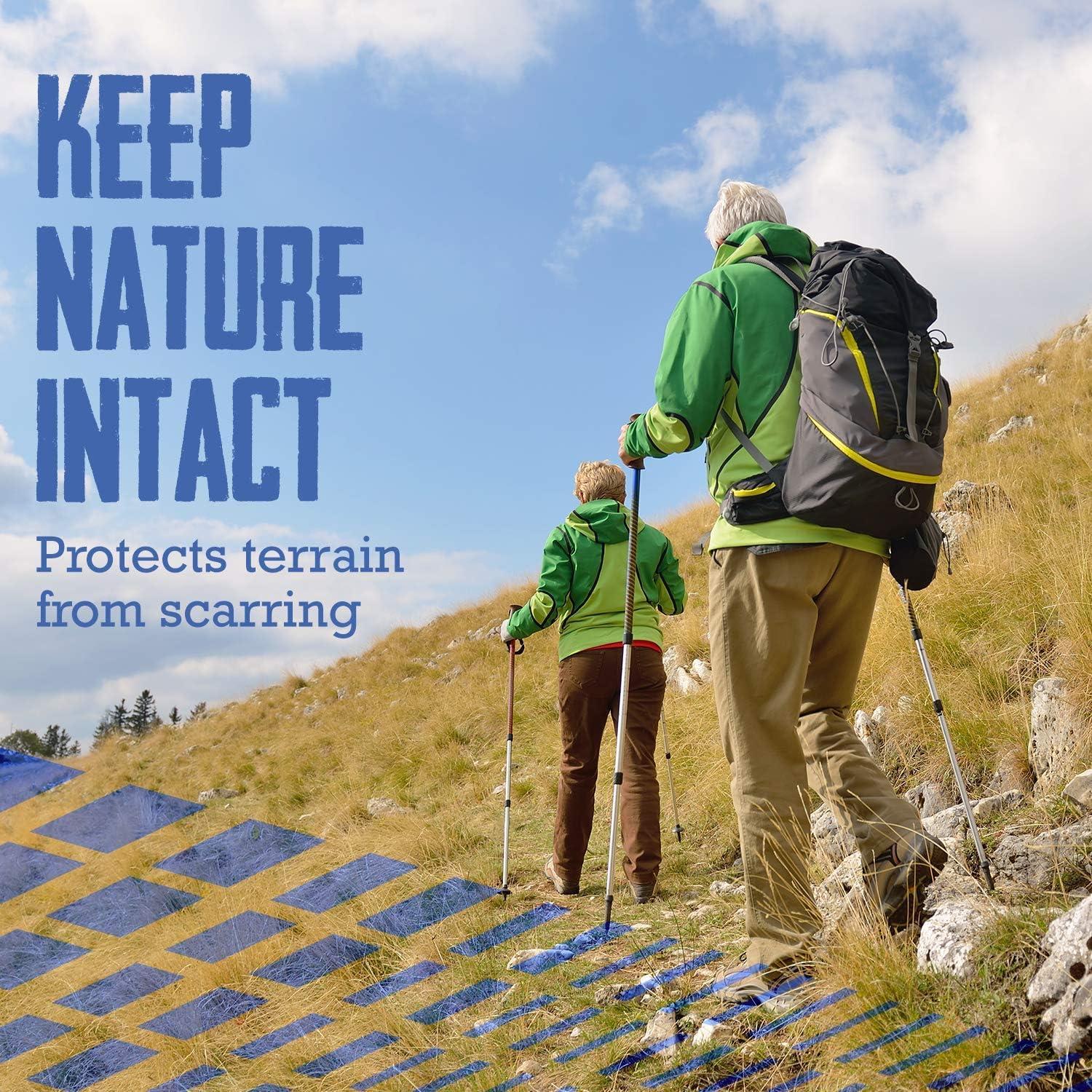 Puntas de Bastón TrailBuddy - 6 Puntas de Caucho 11mm