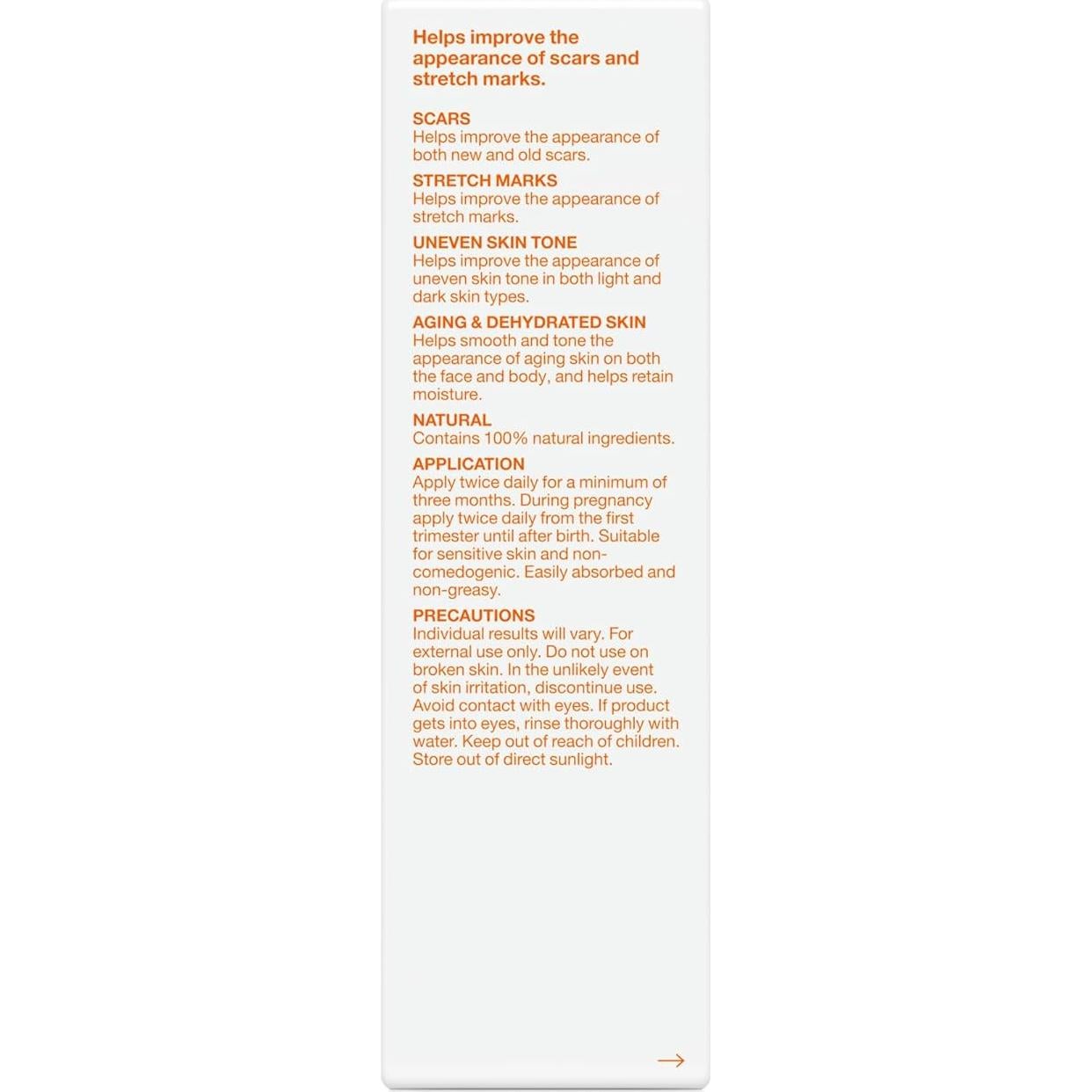 Bio-Oil Aceite Natural 118 ml para Cicatrices y Estrías