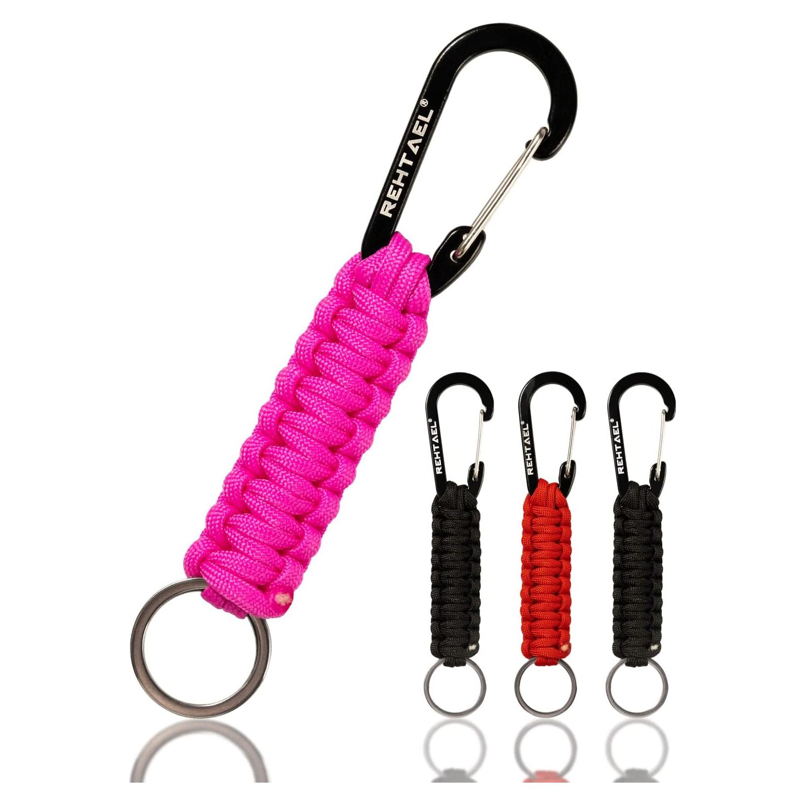 Cadenita de Llave Paracord REHTAEL 4 Piezas Resistente