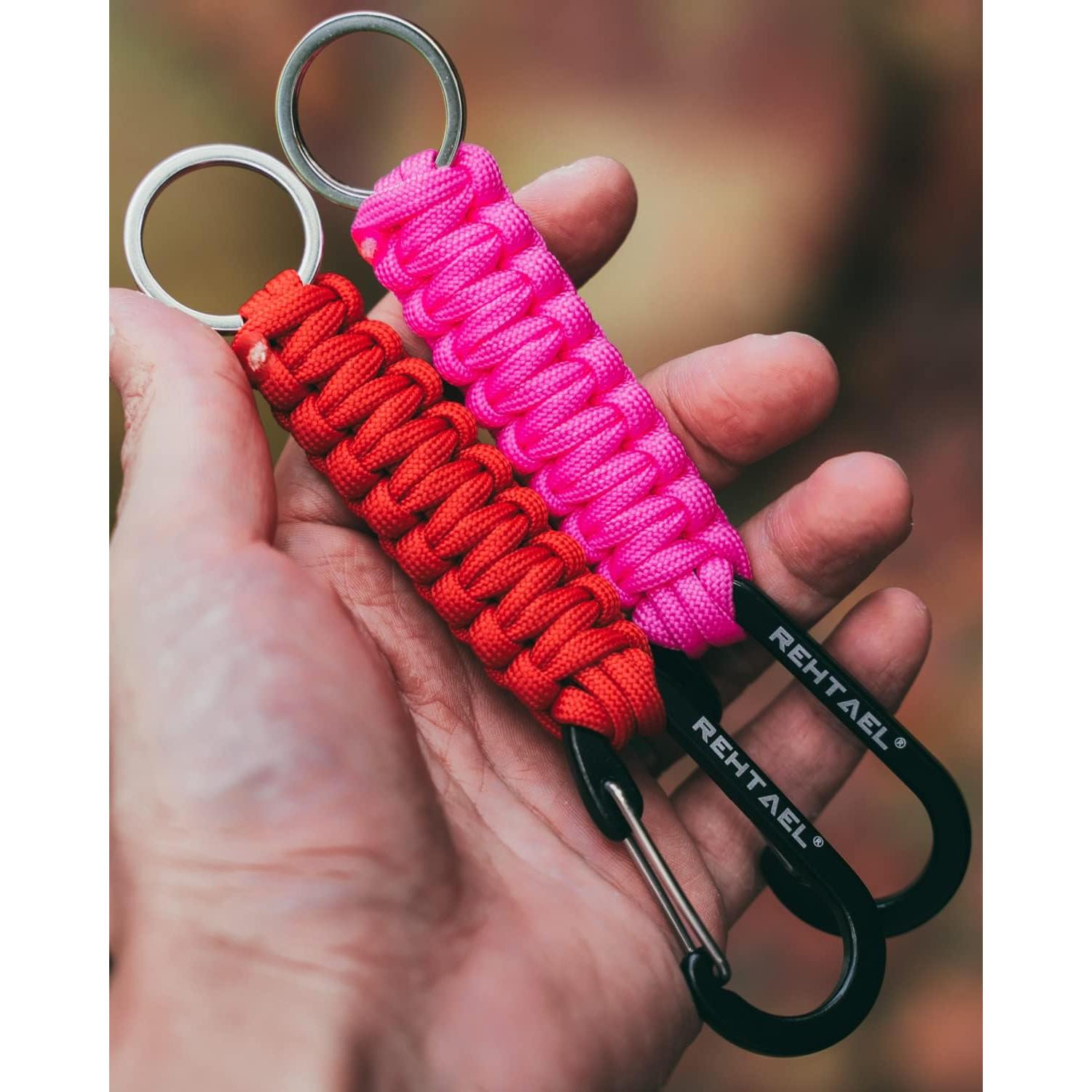 Cadenita de Llave Paracord REHTAEL 4 Piezas Resistente