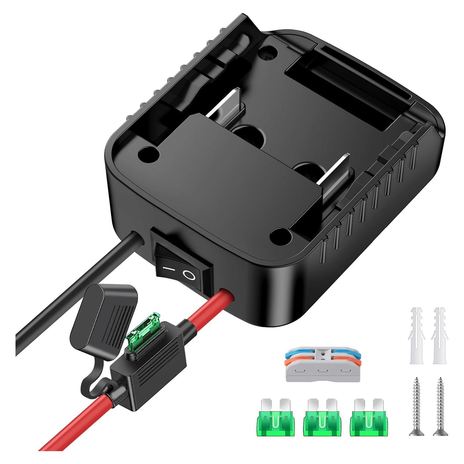 Adaptador de Rueda de Poder CHoiKWong para Batería Makita 18V