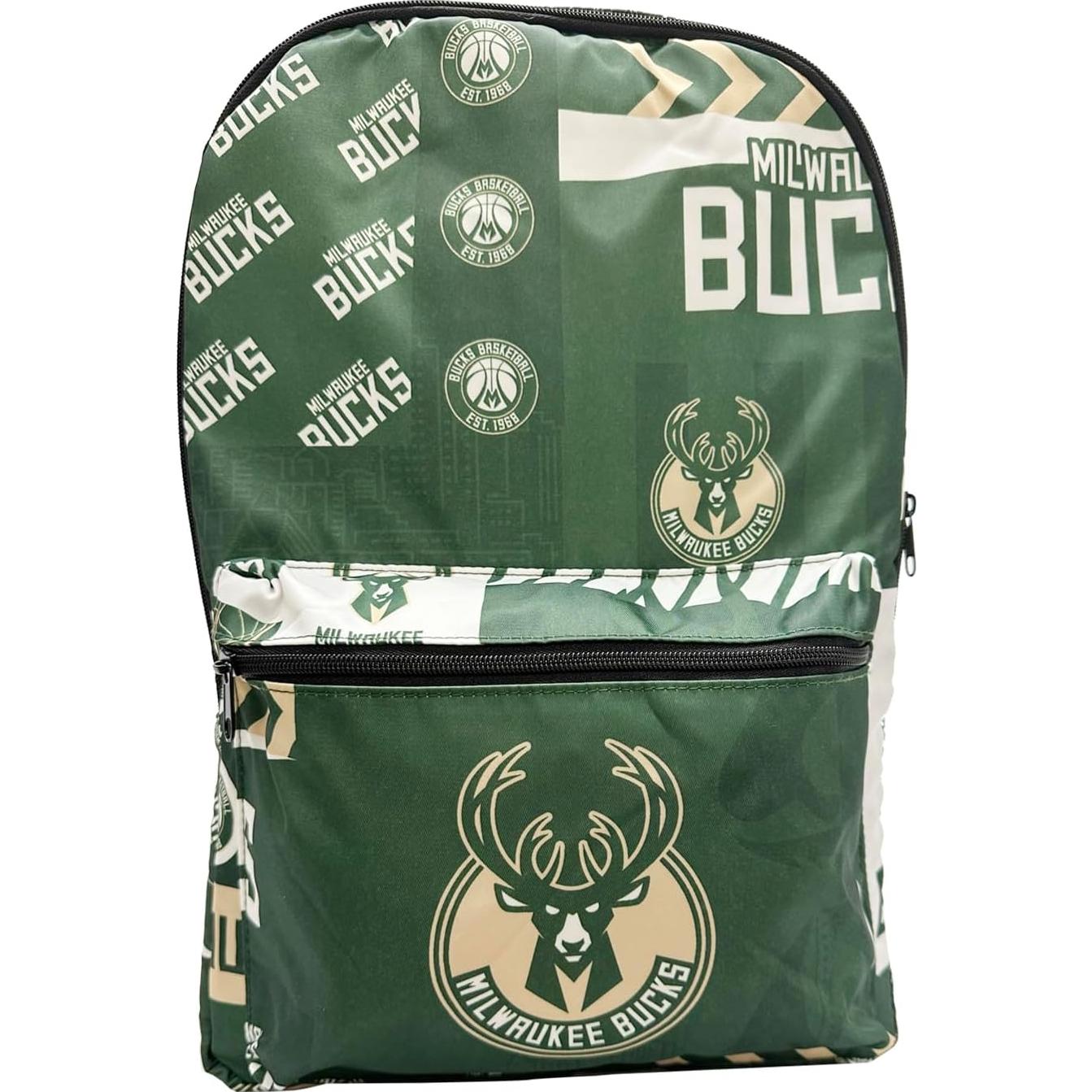 Mochila de viaje Pro Specialties Milwaukee Bucks 43.2x29.2cm