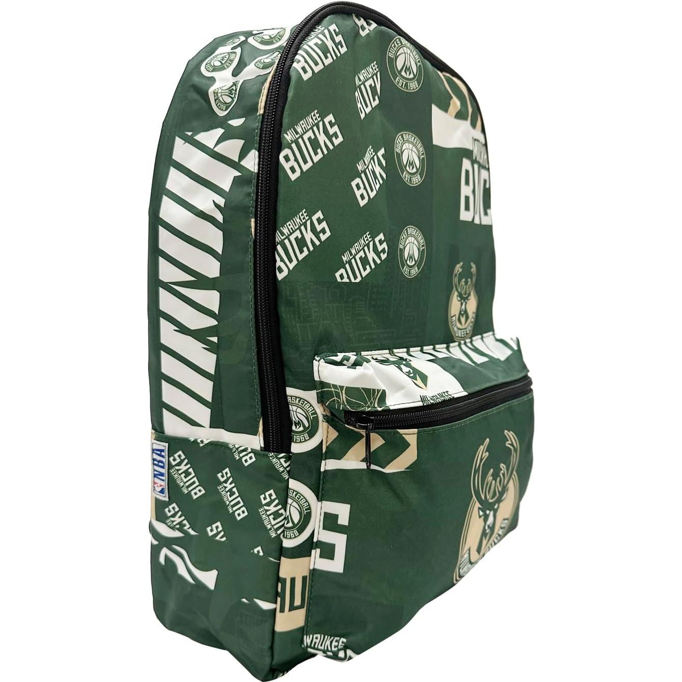 Mochila de viaje Pro Specialties Milwaukee Bucks 43.2x29.2cm