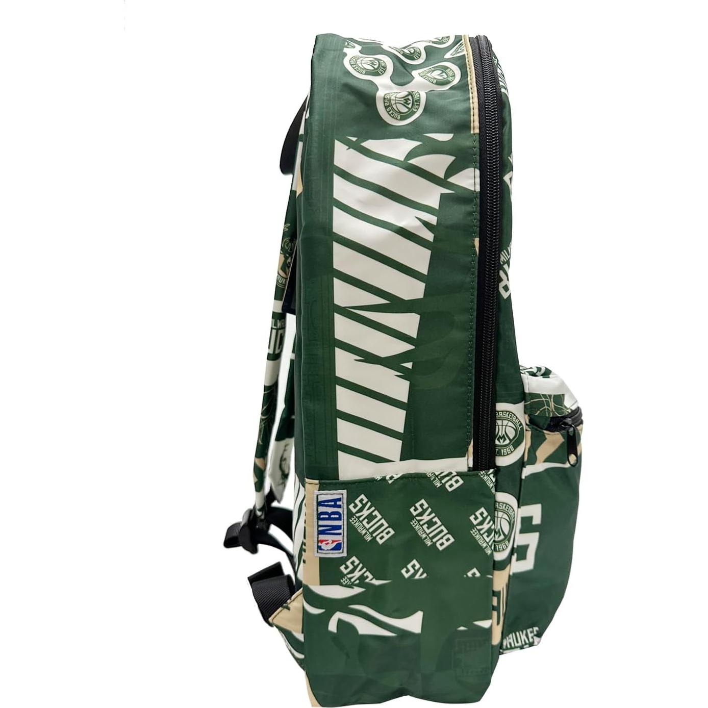 Mochila de viaje Pro Specialties Milwaukee Bucks 43.2x29.2cm