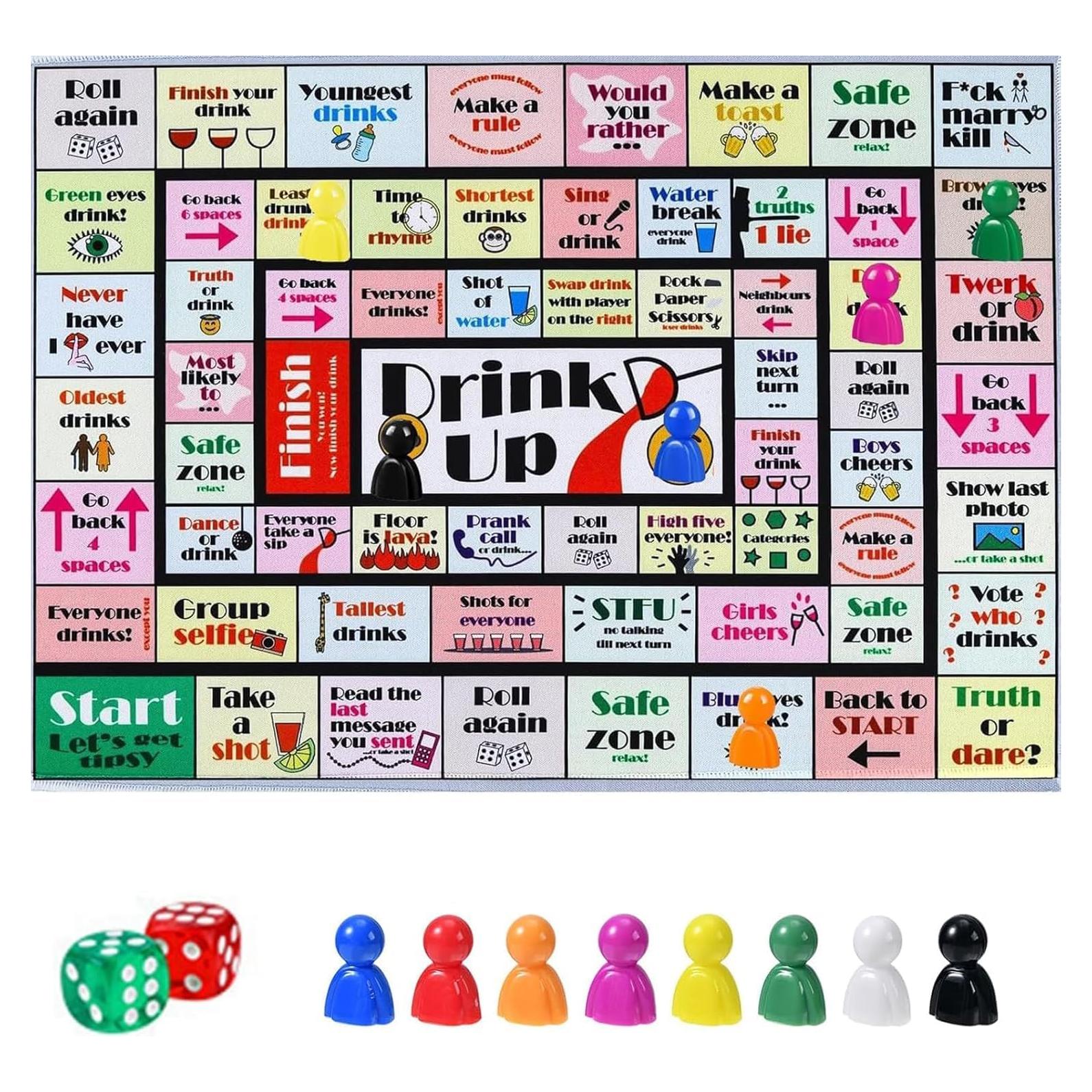 Juego de Mesa para Fiesta Esclane - 2-8 Jugadores Adultos