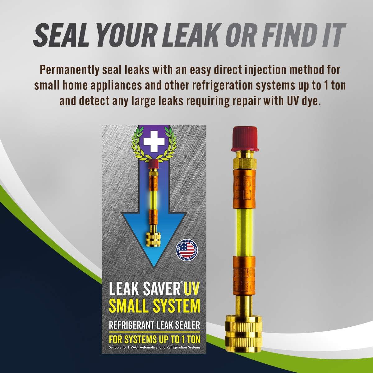 Sellador de Fugas Leak Saver UV - Inyección Directa 82g - Hasta 0.45 Toneladas