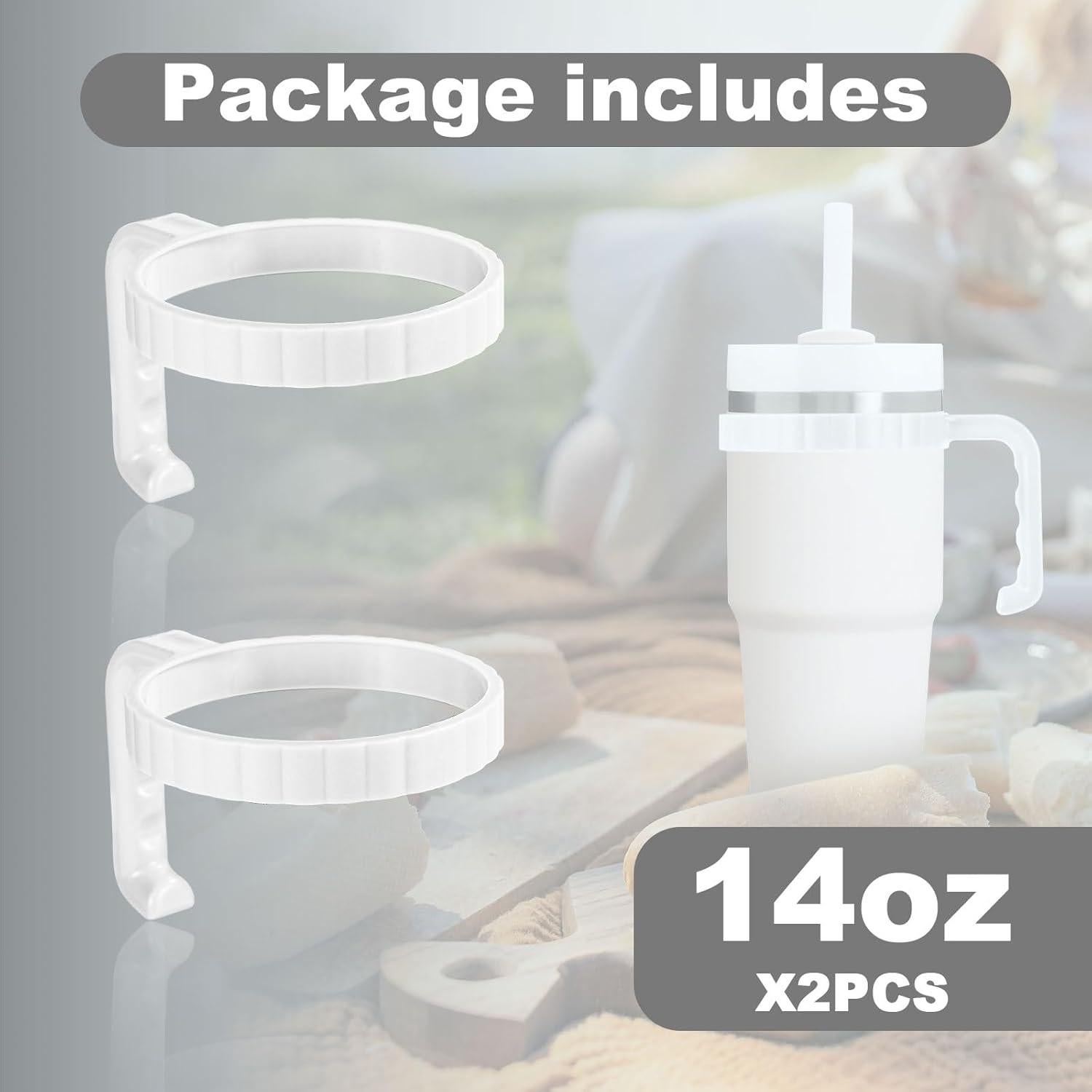 Mangos de Vaso Antideslizantes PEUTIER para Stanley 14oz