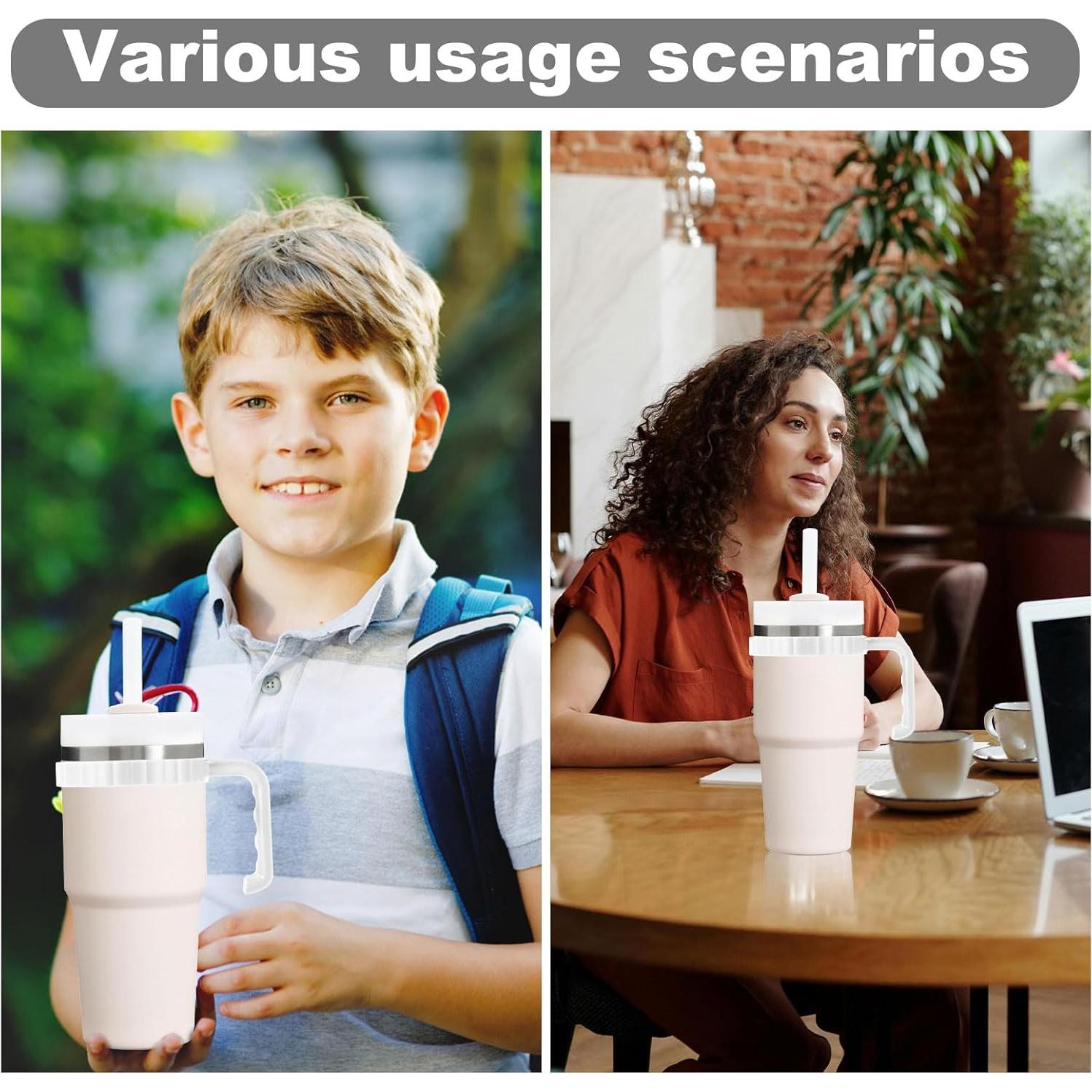 Mangos de Vaso Antideslizantes PEUTIER para Stanley 14oz