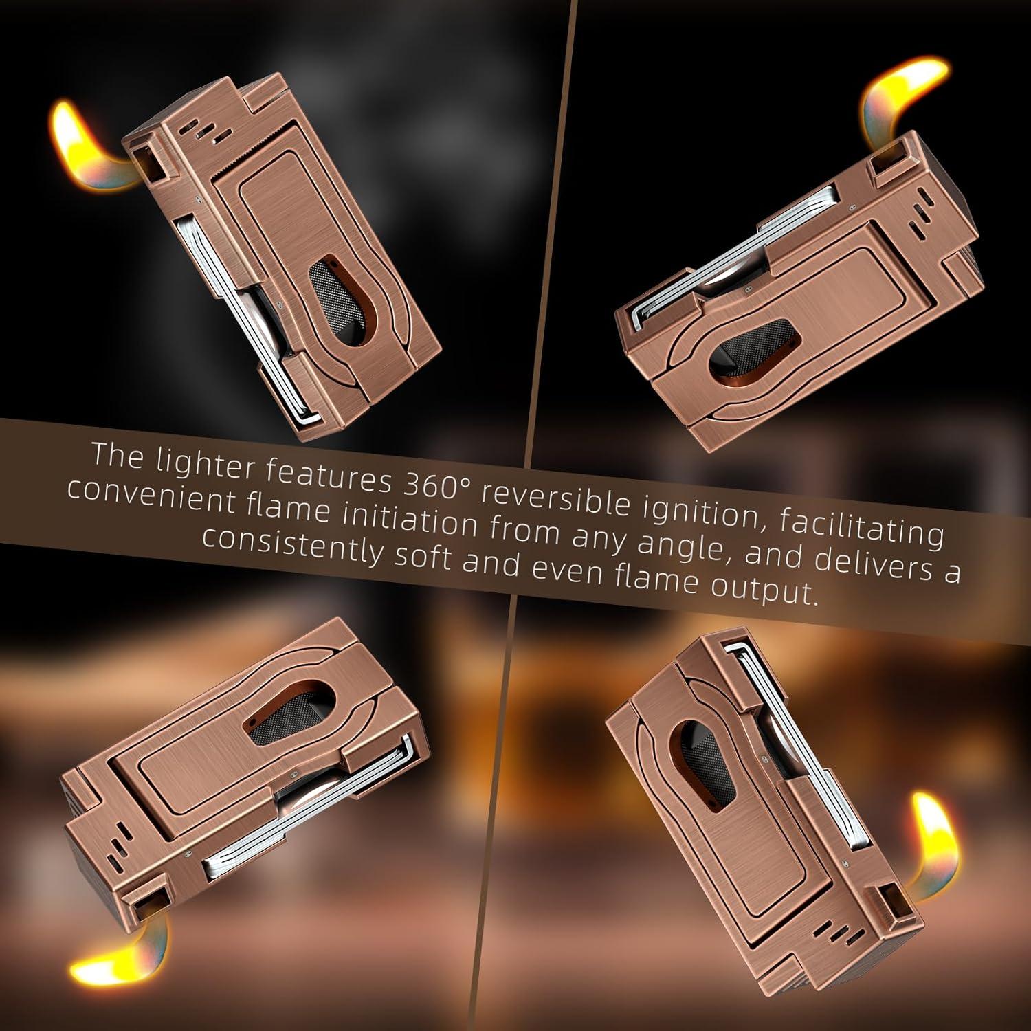 Encendedor de Pipa FANKAI 5 en 1 con Soporte y Herramientas