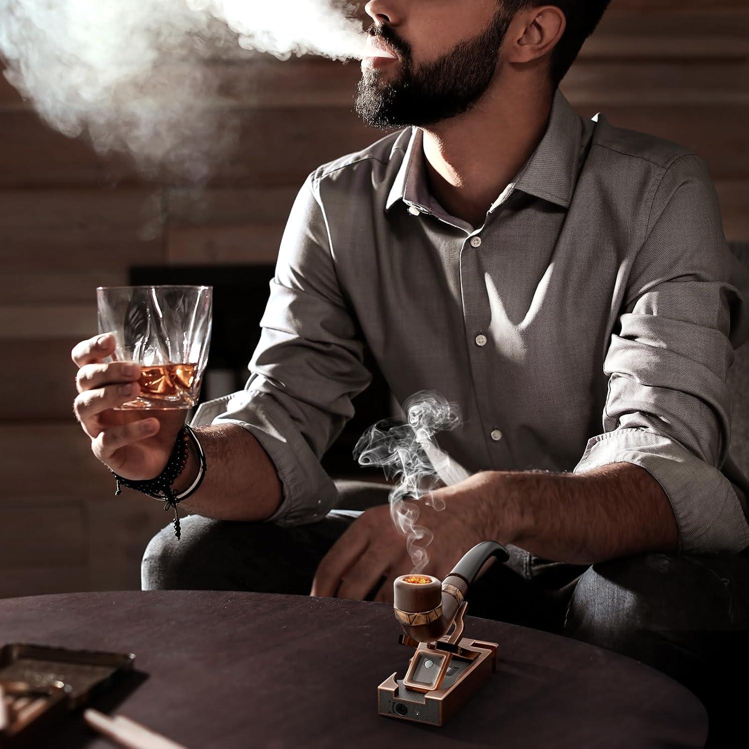 Encendedor de Pipa FANKAI 5 en 1 con Soporte y Herramientas