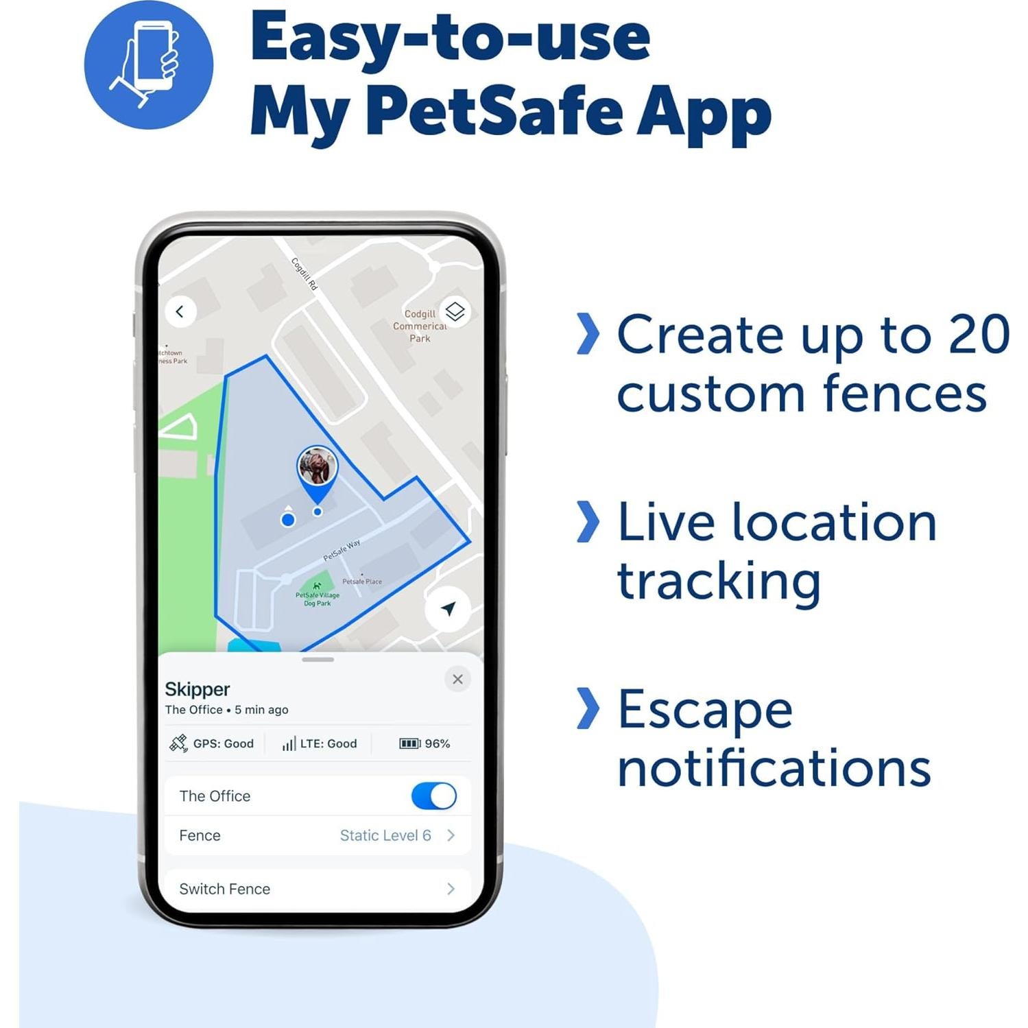 Collar GPS para Perros PetSafe Guardian + Cerca Invisible