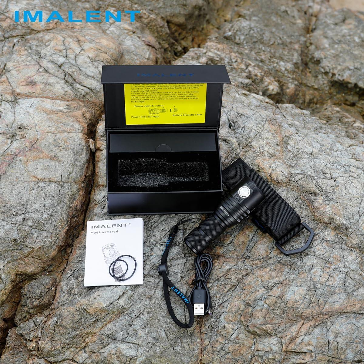 Linterna LED Imalent MS03 13000 Lúmenes 11.43 cm