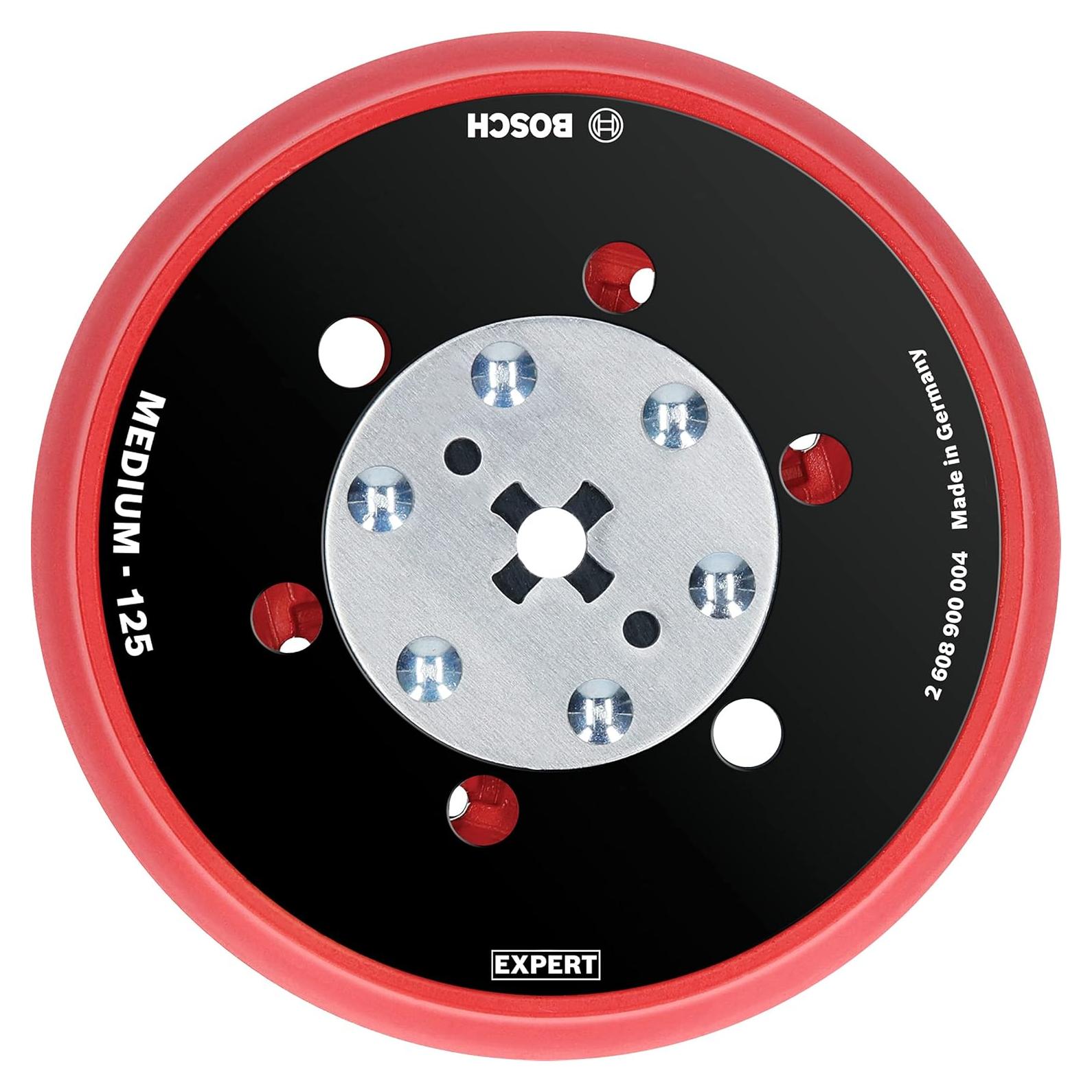 Respaldo Multihole Expert Bosch 125 mm Media para Lijadoras