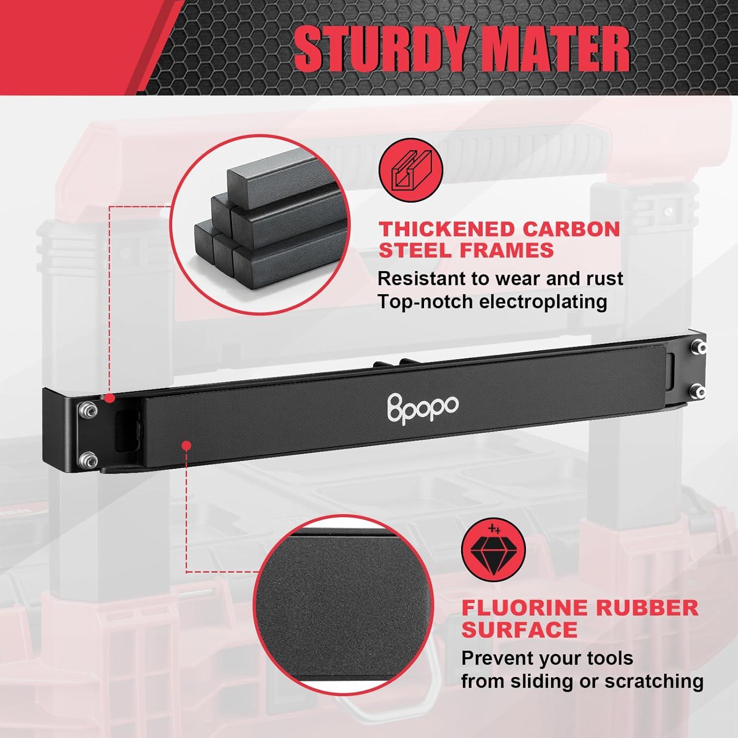 Soporte Magnético BPOPO para Caja Herramientas Packout 40.6cm