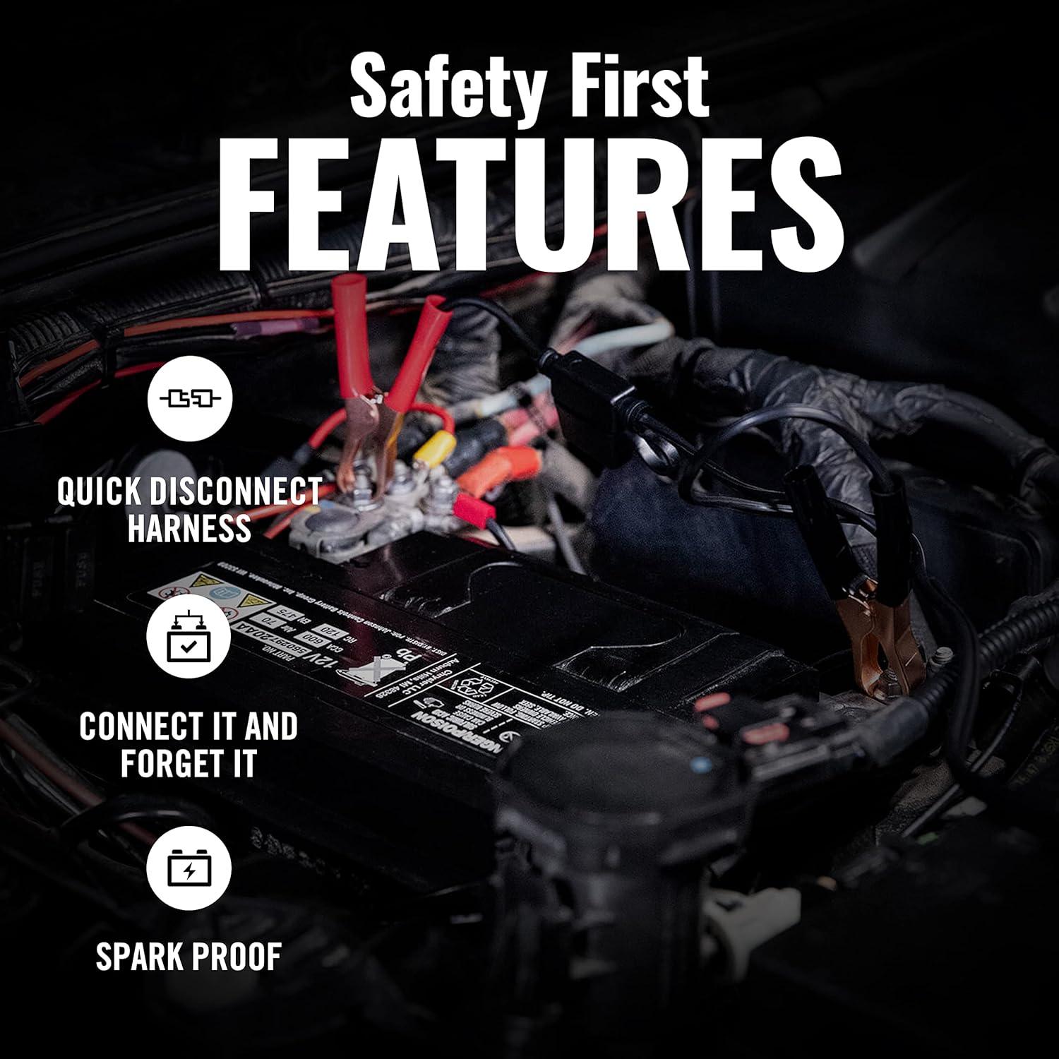 Probador de Voltaje Battery Tender 12V con Pantalla LCD