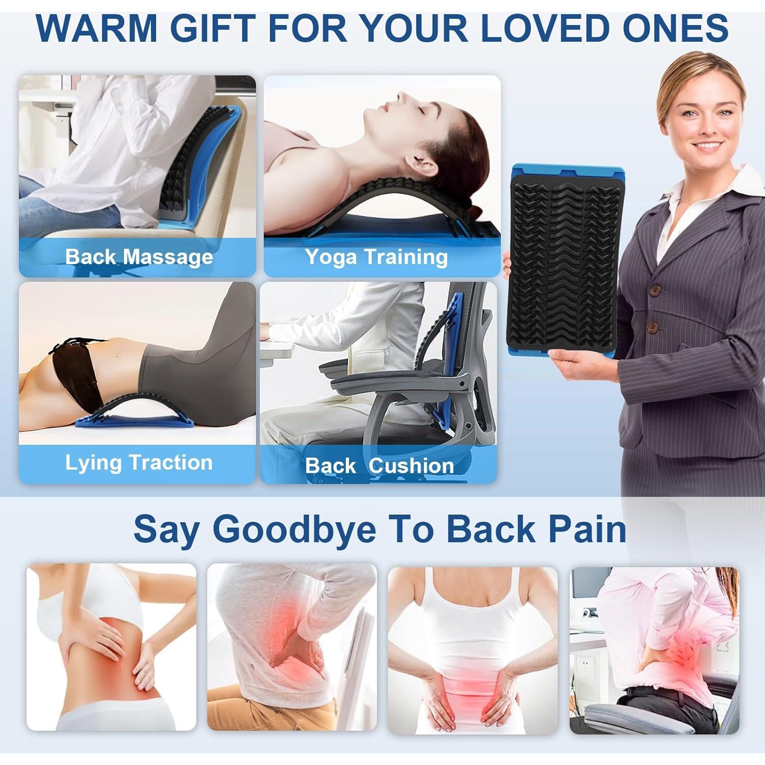 Estirador de Espalda MINOLL Ajustable 4 Niveles Alivio Dolor