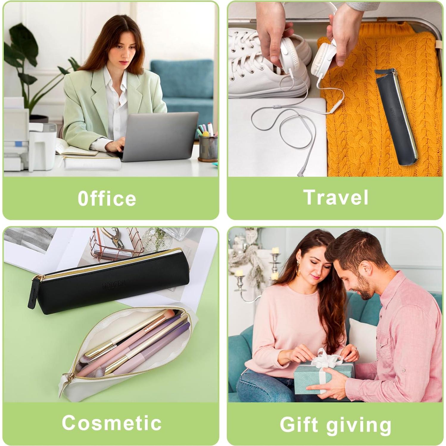 Estuche Cosmético Mini Tucnoeu Negro y Blanco - Organizador Portátil