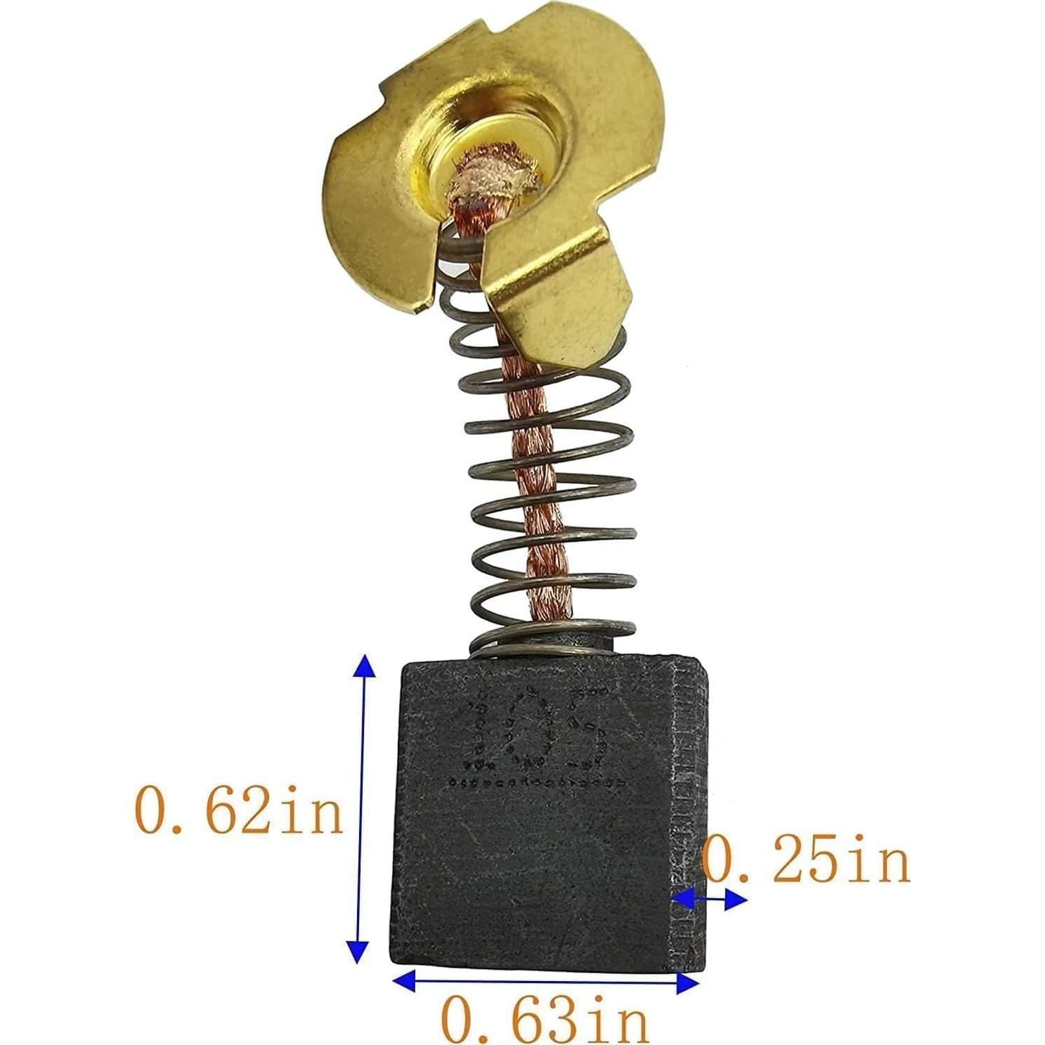 N039389 N558583 N408735 622437-00 replacement chop saw brush For DeWalt GR871 D28700 D28715 (2 pcs)