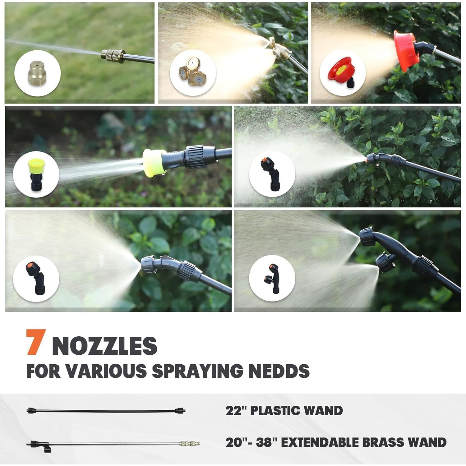 Pulverizador de Mochila Mayoki 12L a Batería 18V Verde